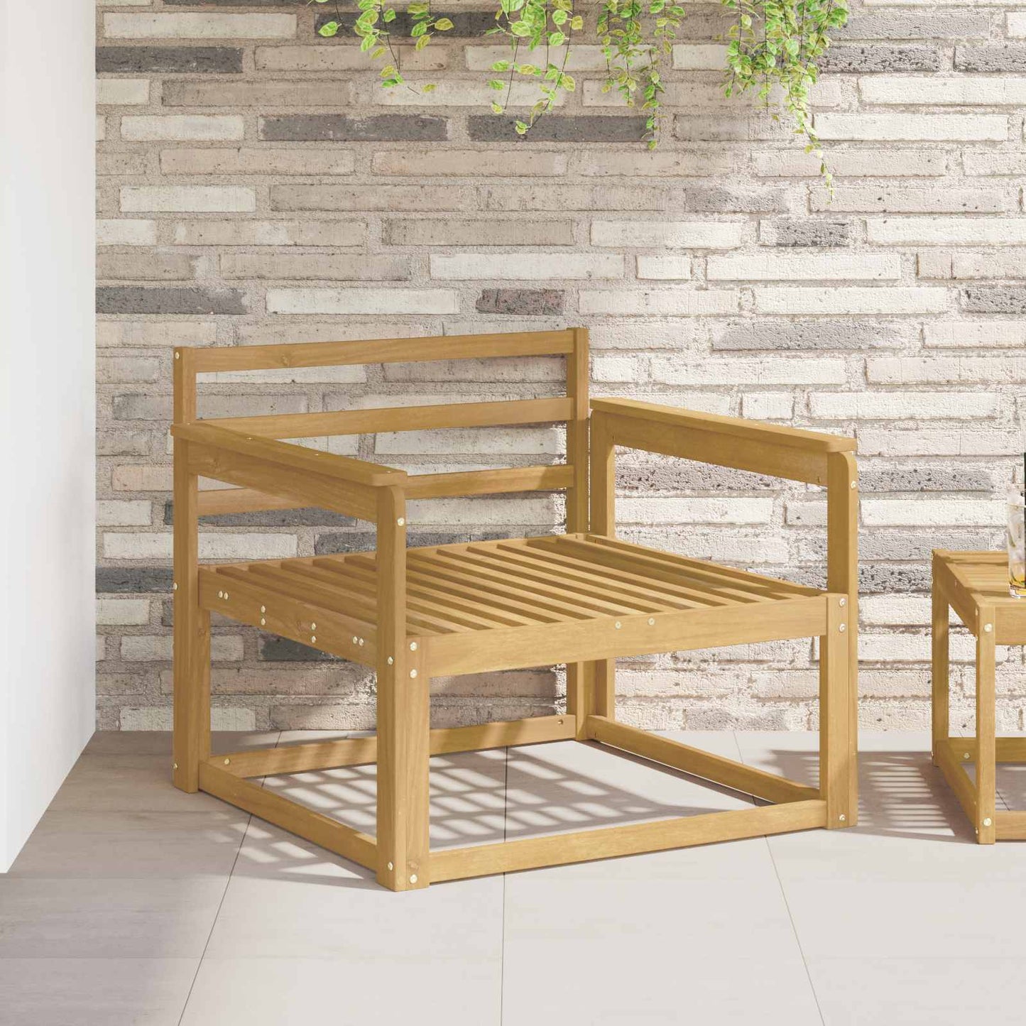 Kartámasz modul 2 db Fehér 79 x 6 x 61 cm Tömör Akácfa