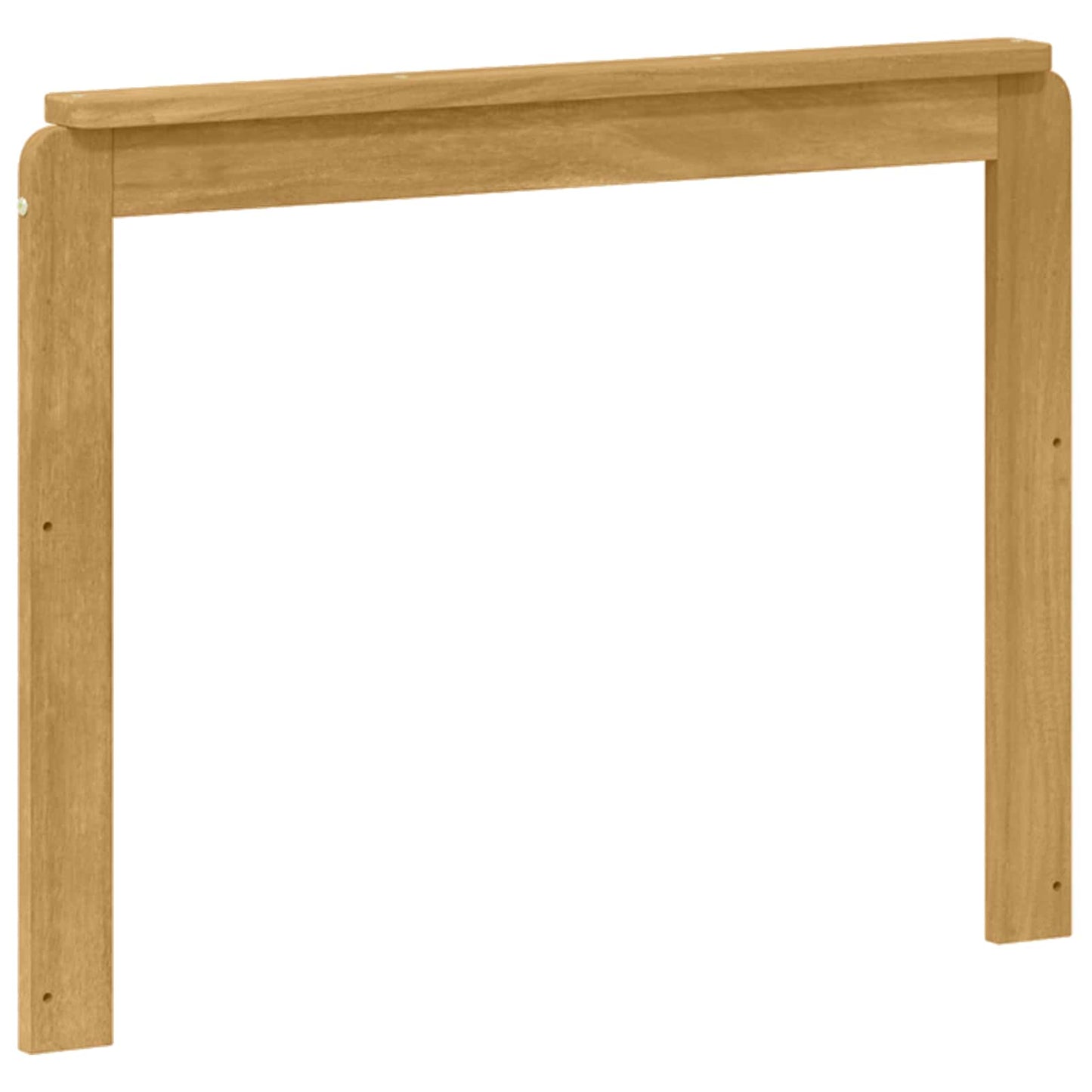 Kartámasz modul 2 db Fehér 79 x 6 x 61 cm Tömör Akácfa