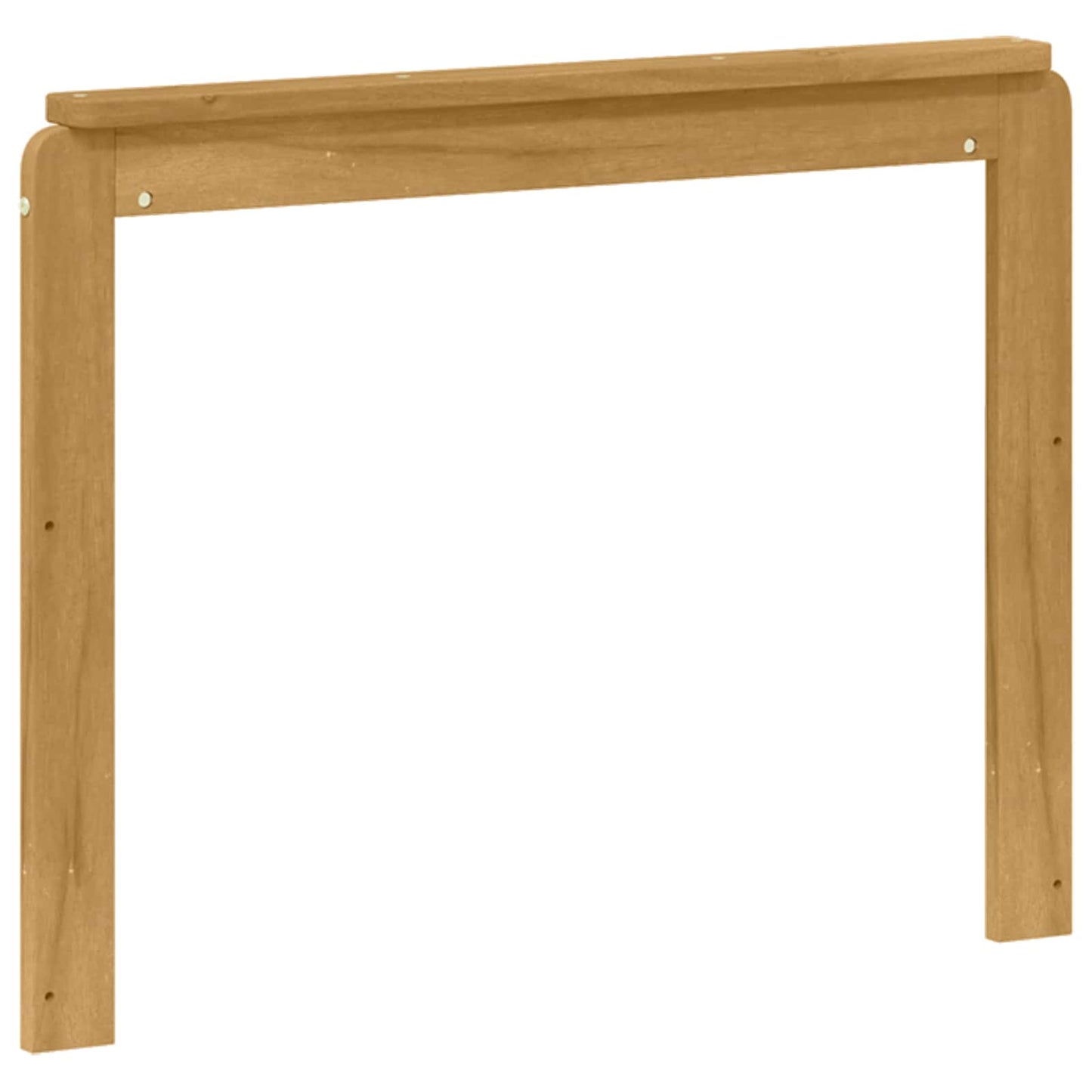 Kartámasz modul 2 db Fehér 79 x 6 x 61 cm Tömör Akácfa