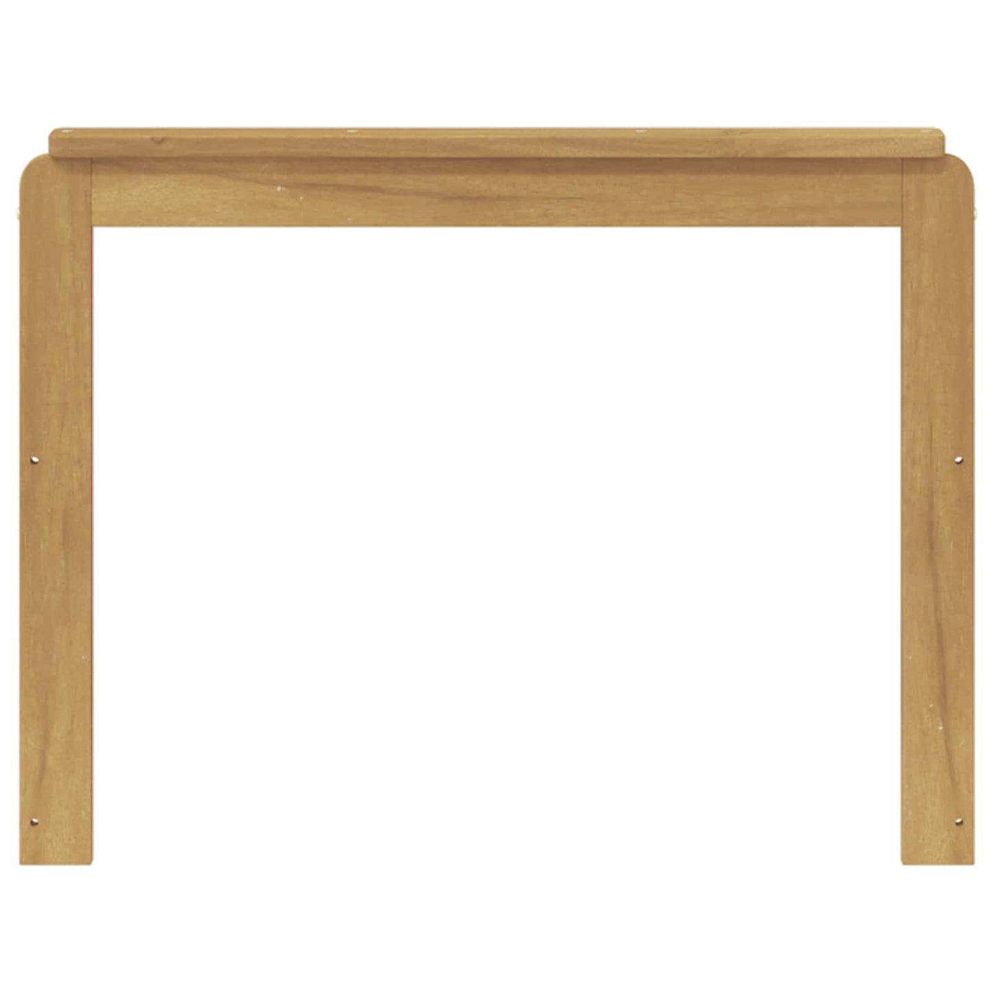 Kartámasz modul 2 db Fehér 79 x 6 x 61 cm Tömör Akácfa