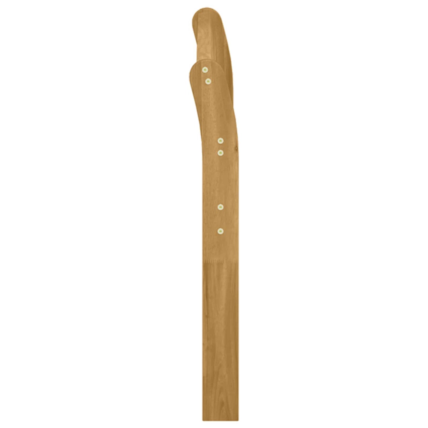 Kartámasz modul 2 db Fehér 78,5 x 8,5 x 60 cm Tömör Akácfa