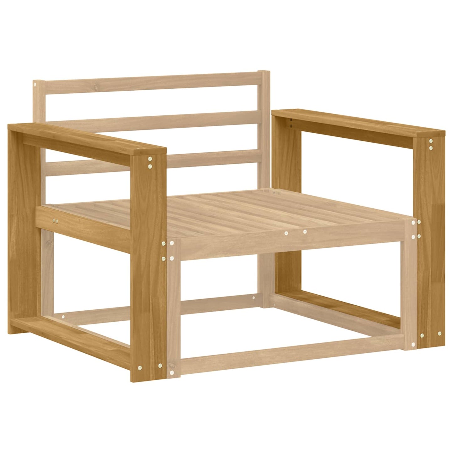 Karfa Modul 2 db Fehér 78,5 x 10 x 61 cm Tömör Akácfa
