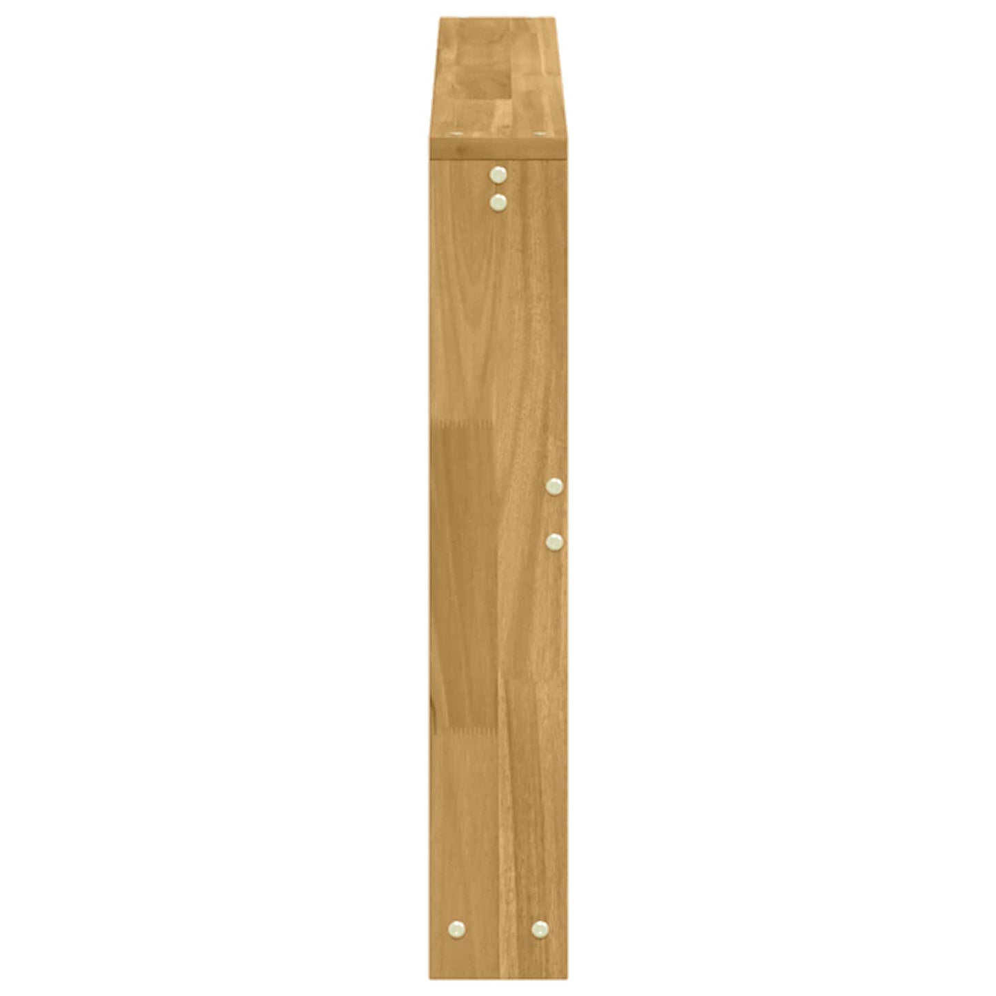Karfa Modul 2 db Fehér 78,5 x 10 x 61 cm Tömör Akácfa