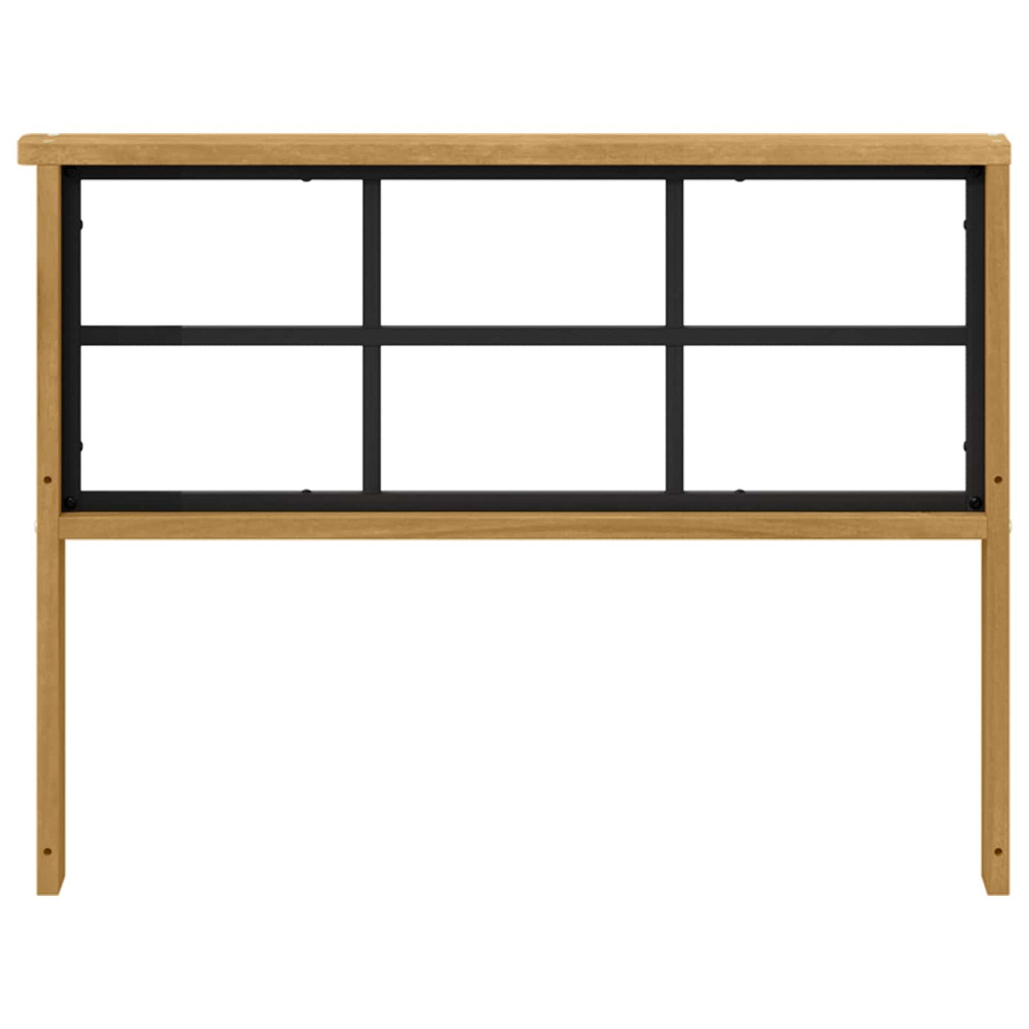 Kartámasz modul 2 db Fehér 80 x 6 x 61 cm Tömör Akácfa