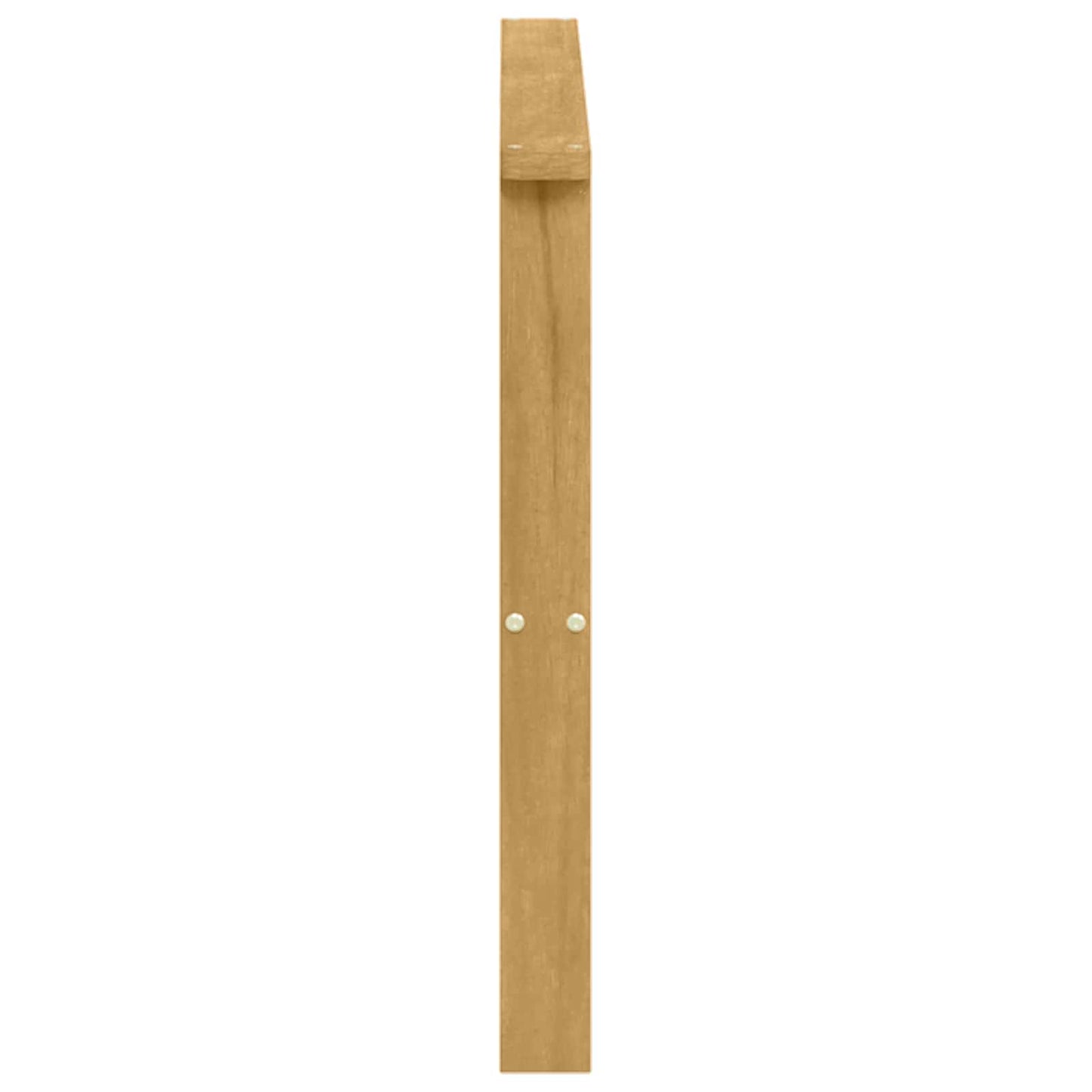 Kartámasz modul 2 db Fehér 80 x 6 x 61 cm Tömör Akácfa