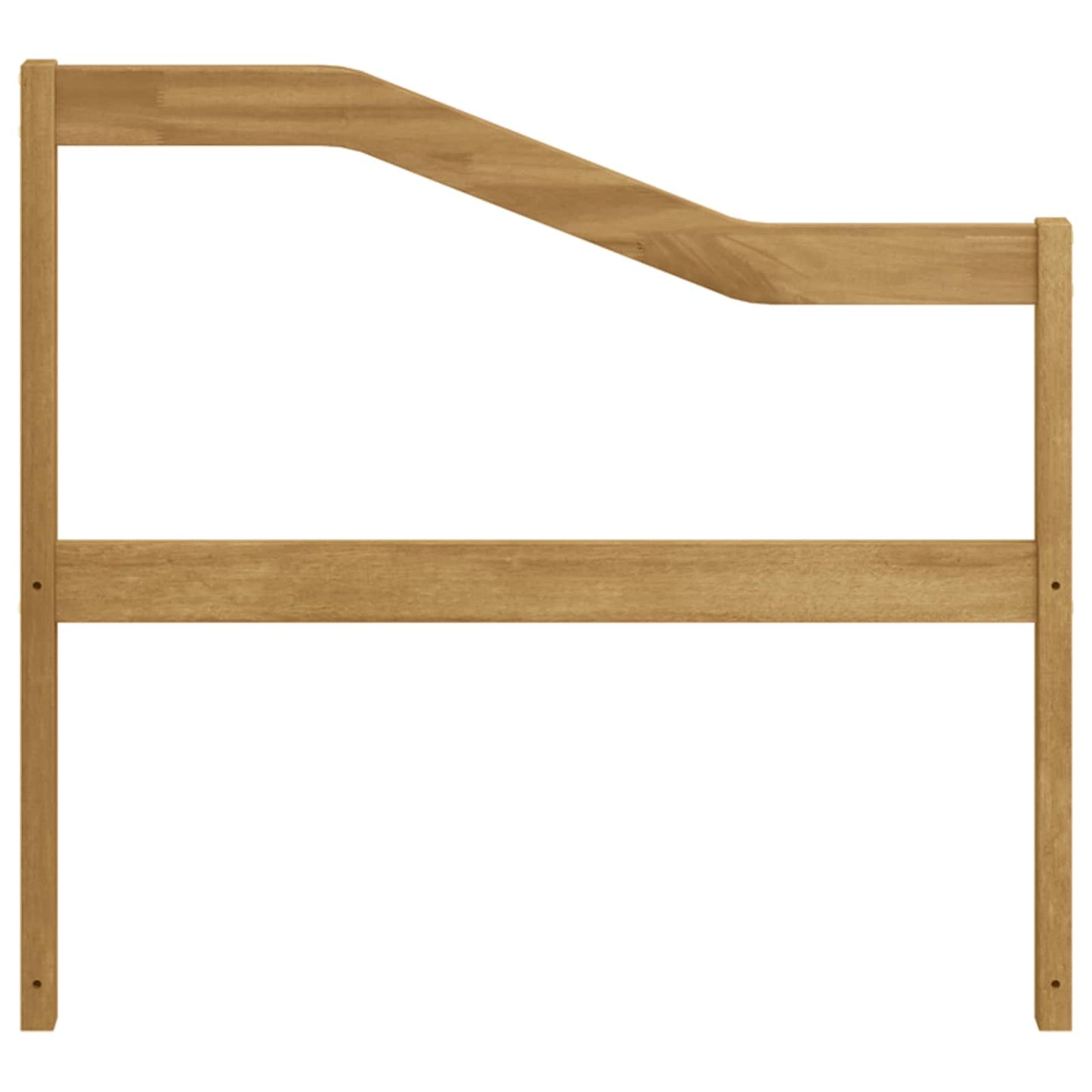 Kartámasz modul 2 db Fehér 79 x 4 x 73 cm Tömör Akácfa