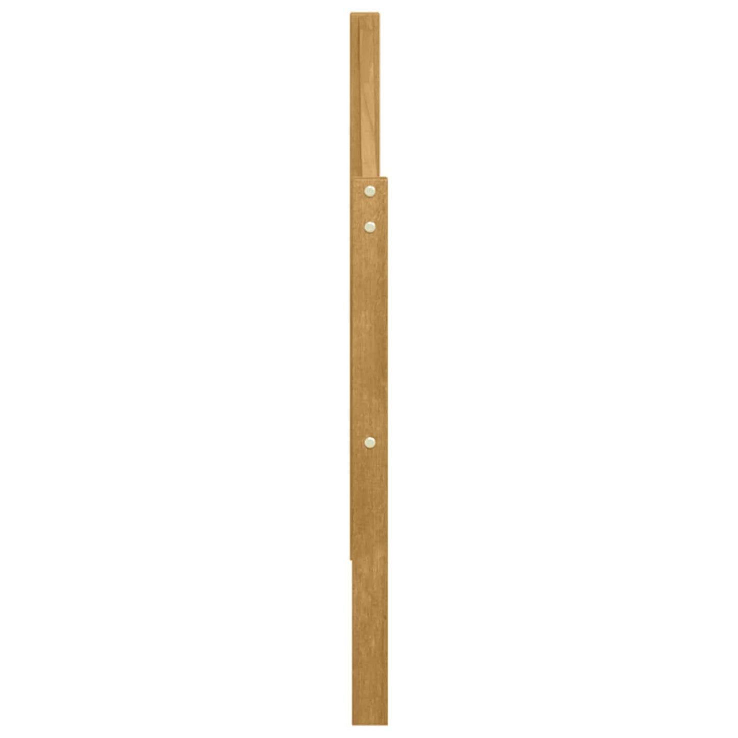 Kartámasz modul 2 db Fehér 79 x 4 x 73 cm Tömör Akácfa