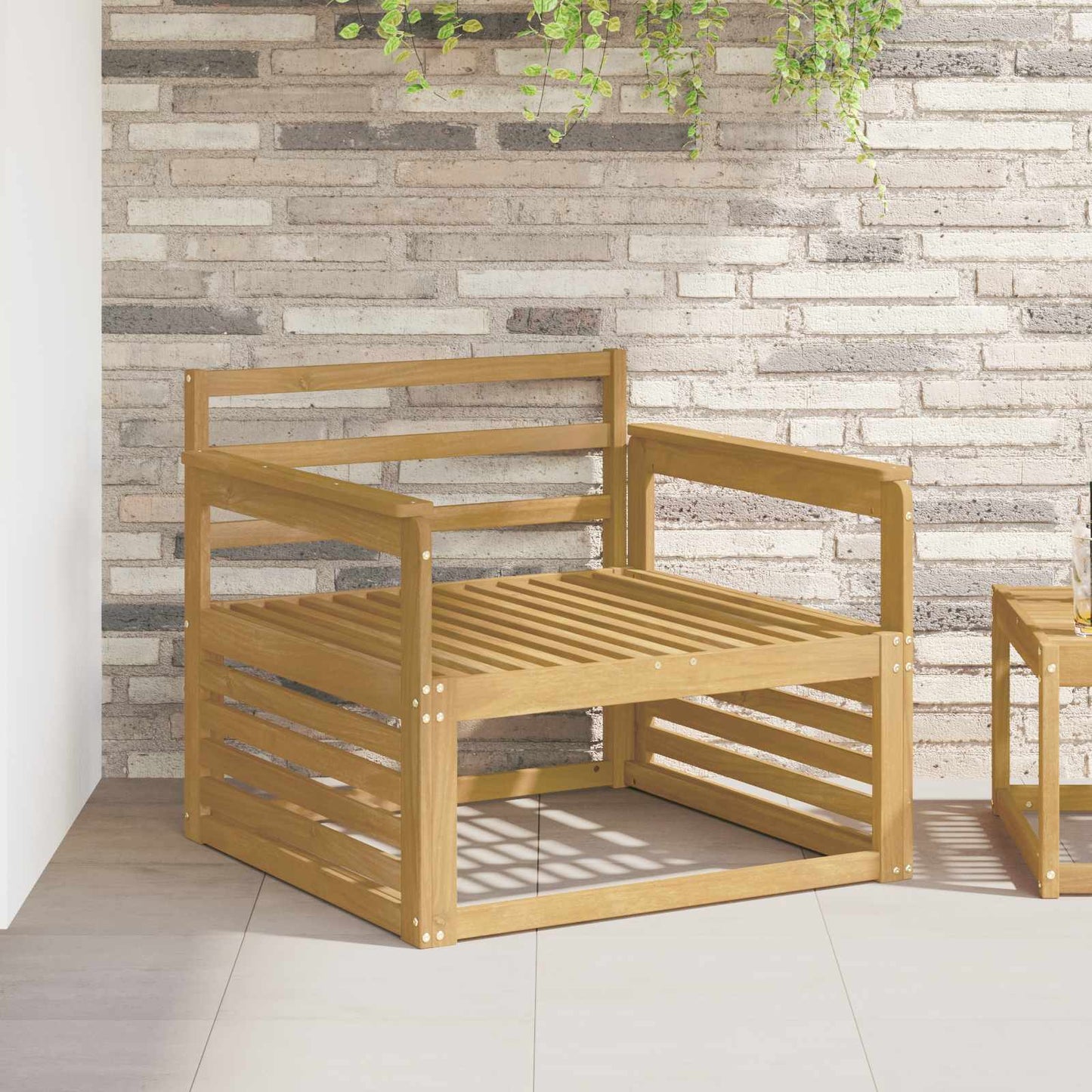 Kartámasz modul 2 db Fehér 79 x 6 x 61 cm Tömör Akácfa