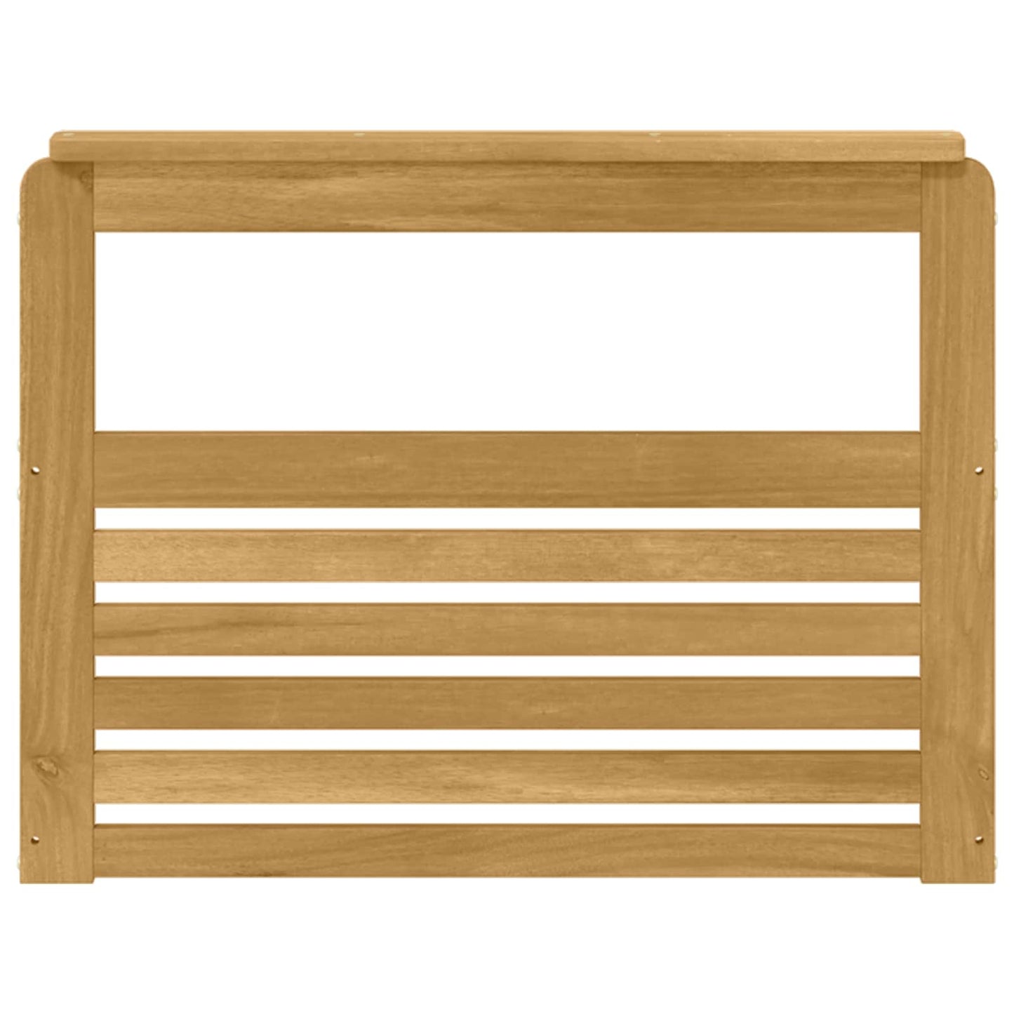 Kartámasz modul 2 db Fehér 79 x 6 x 61 cm Tömör Akácfa