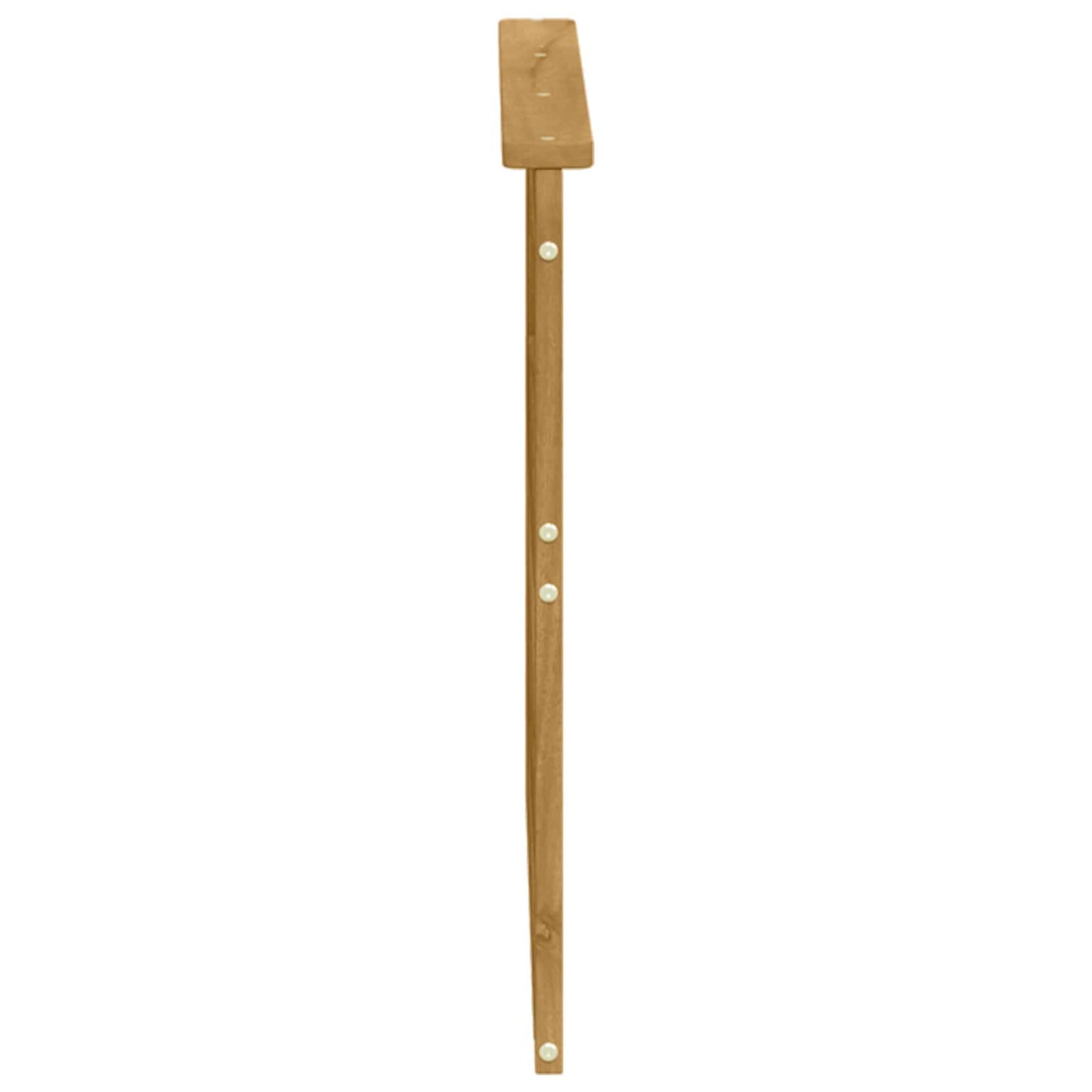 Kartámasz modul 2 db Fehér 79 x 6 x 61 cm Tömör Akácfa