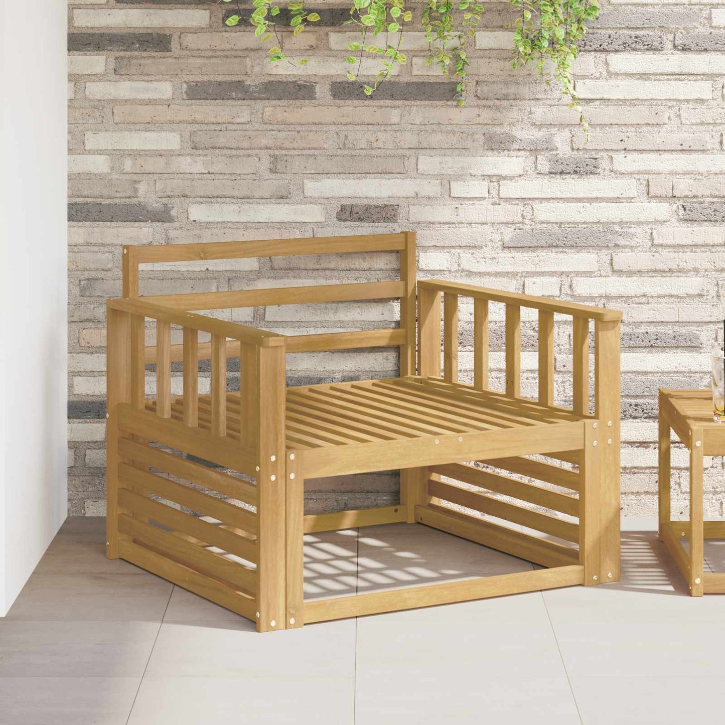 Kartámasz modul 2 db Fehér 80 x 6 x 61 cm Tömör Akácfa