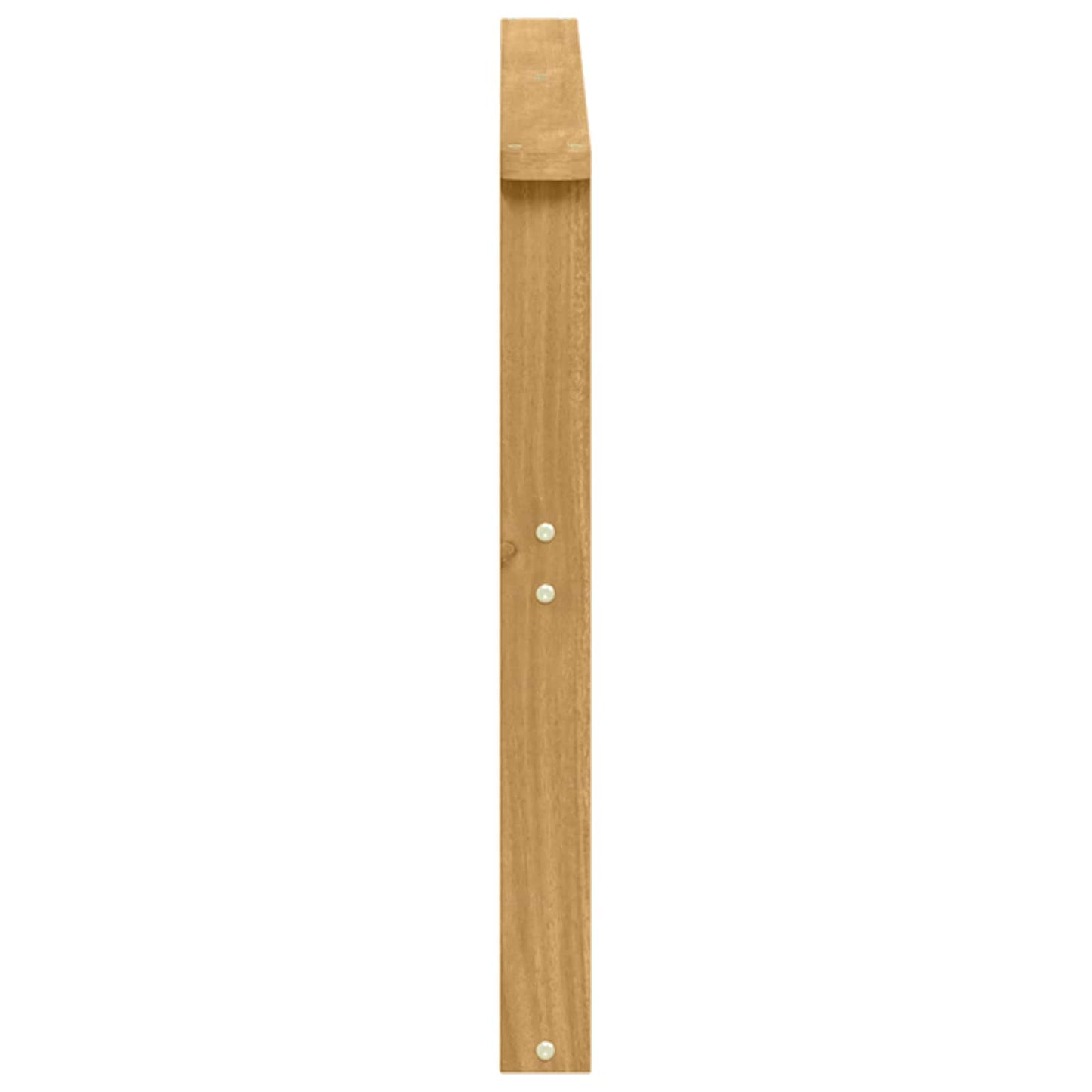 Kartámasz modul 2 db Fehér 80 x 6 x 61 cm Tömör Akácfa