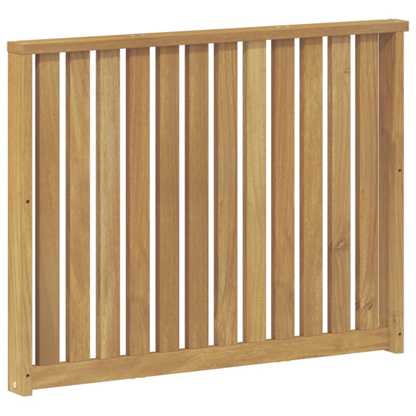 Kartámasz modul 2 db Fehér 80 x 6 x 61 cm Tömör Akácfa