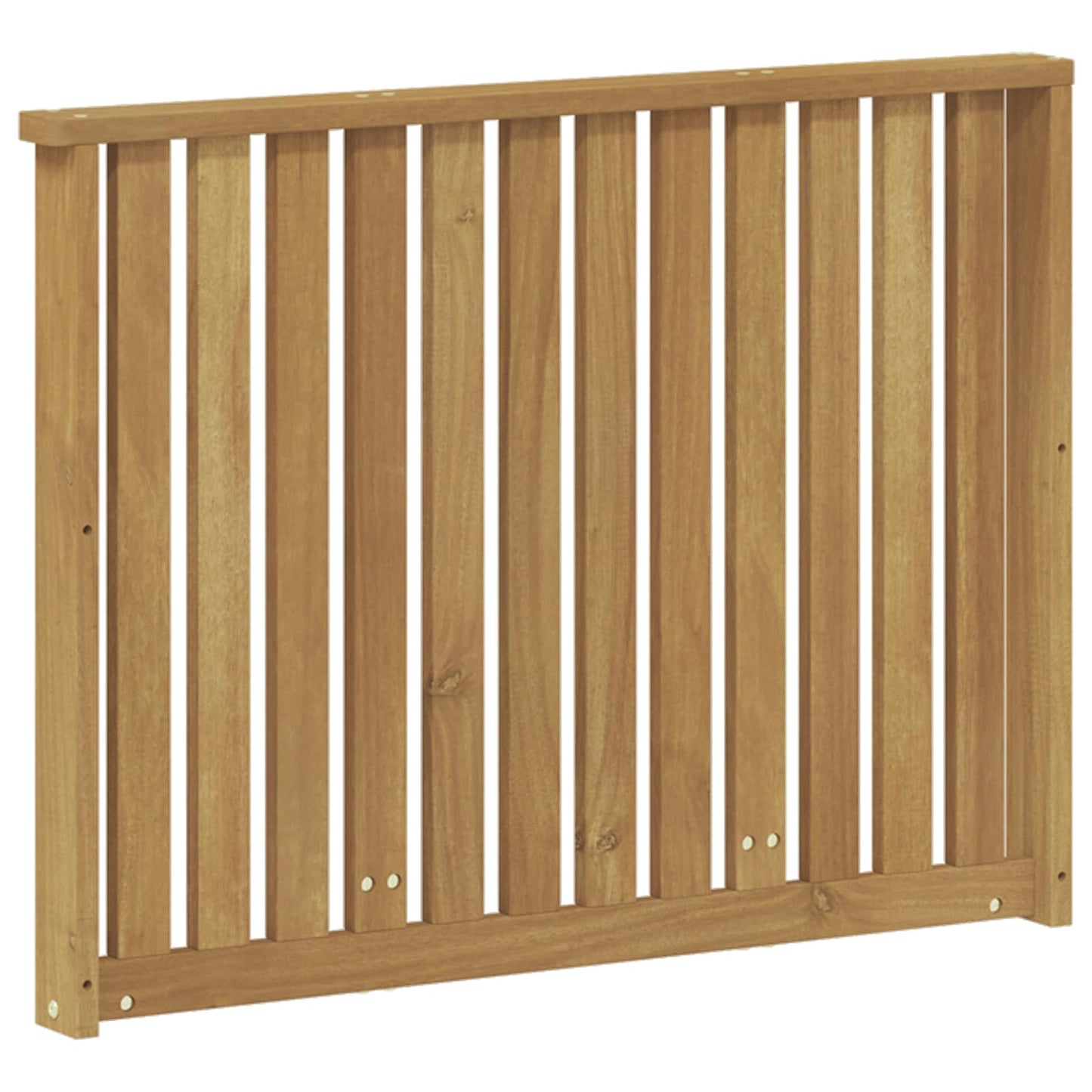 Kartámasz modul 2 db Fehér 80 x 6 x 61 cm Tömör Akácfa