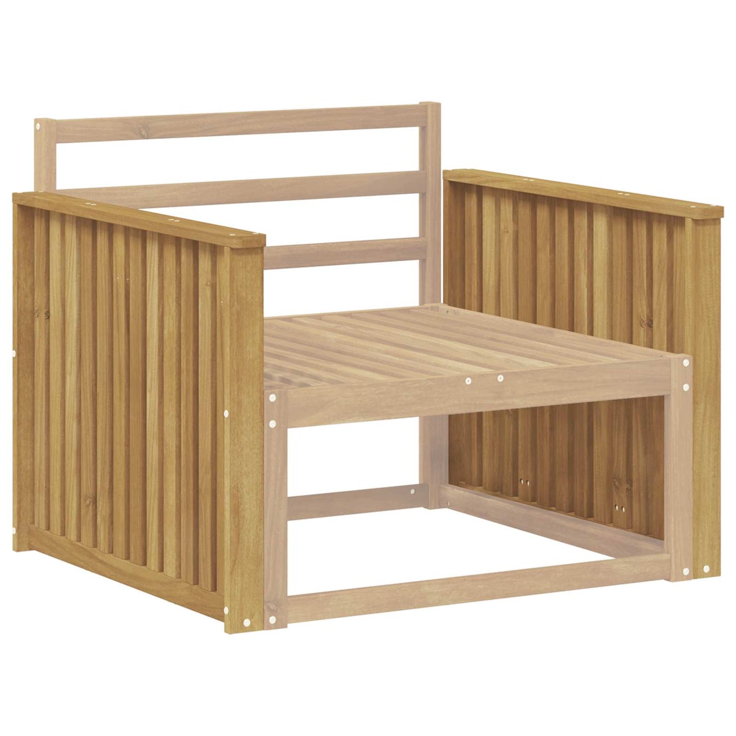 Kartámasz modul 2 db Fehér 80 x 6 x 61 cm Tömör Akácfa