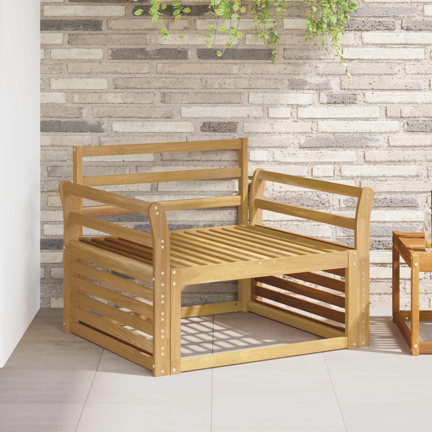Kartámasz modul 2 db Fehér 78,5 x 8,5 x 60 cm Tömör Akácfa