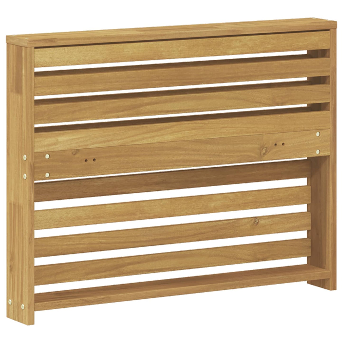 Kartámasz modul 2 db Fehér 78,5 x 10 x 61 cm Tömör Akácfa
