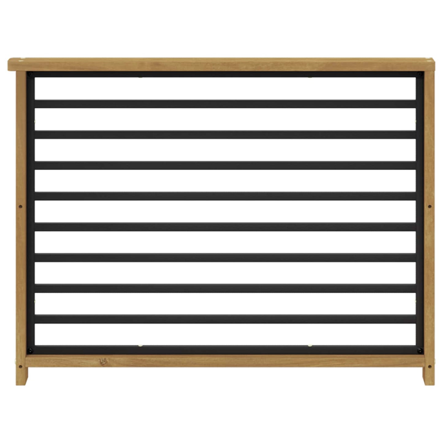 Kartámasz modul 2 db Fehér 80 x 6 x 61 cm Tömör Akácfa