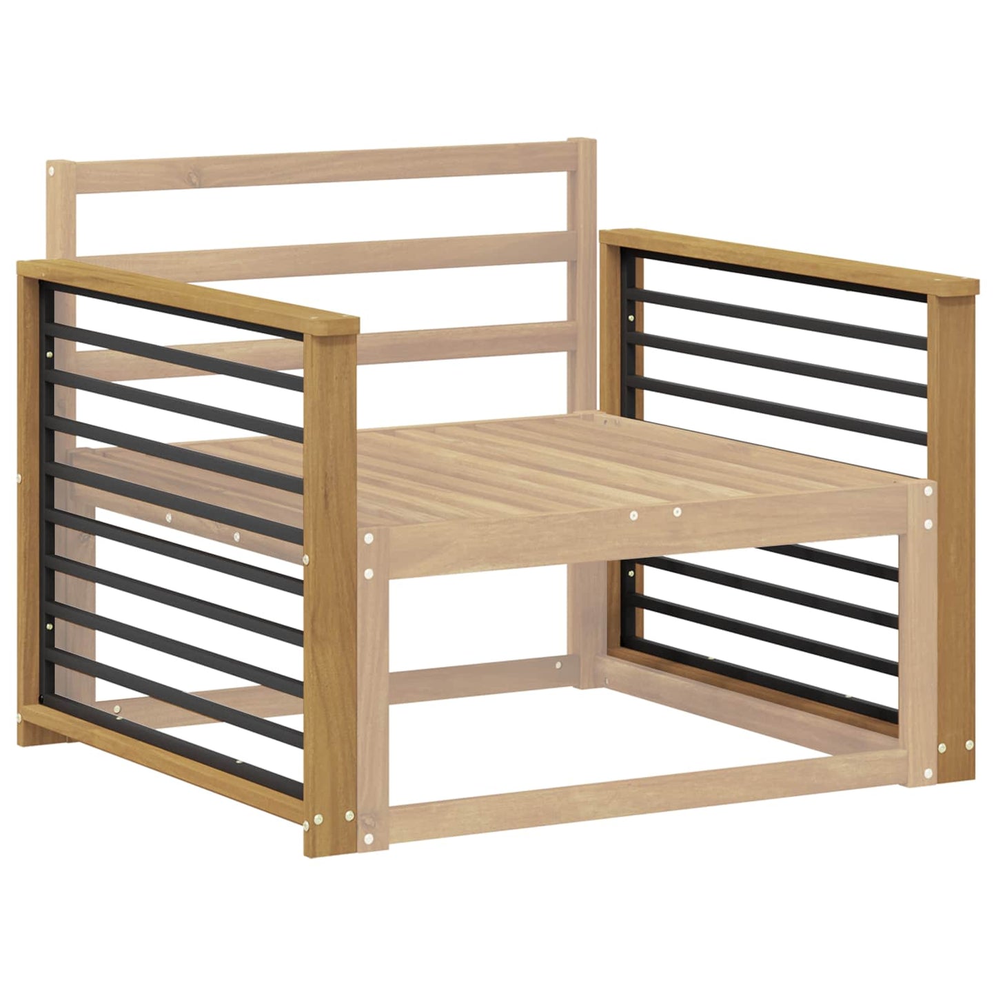 Kartámasz modul 2 db Fehér 80 x 6 x 61 cm Tömör Akácfa