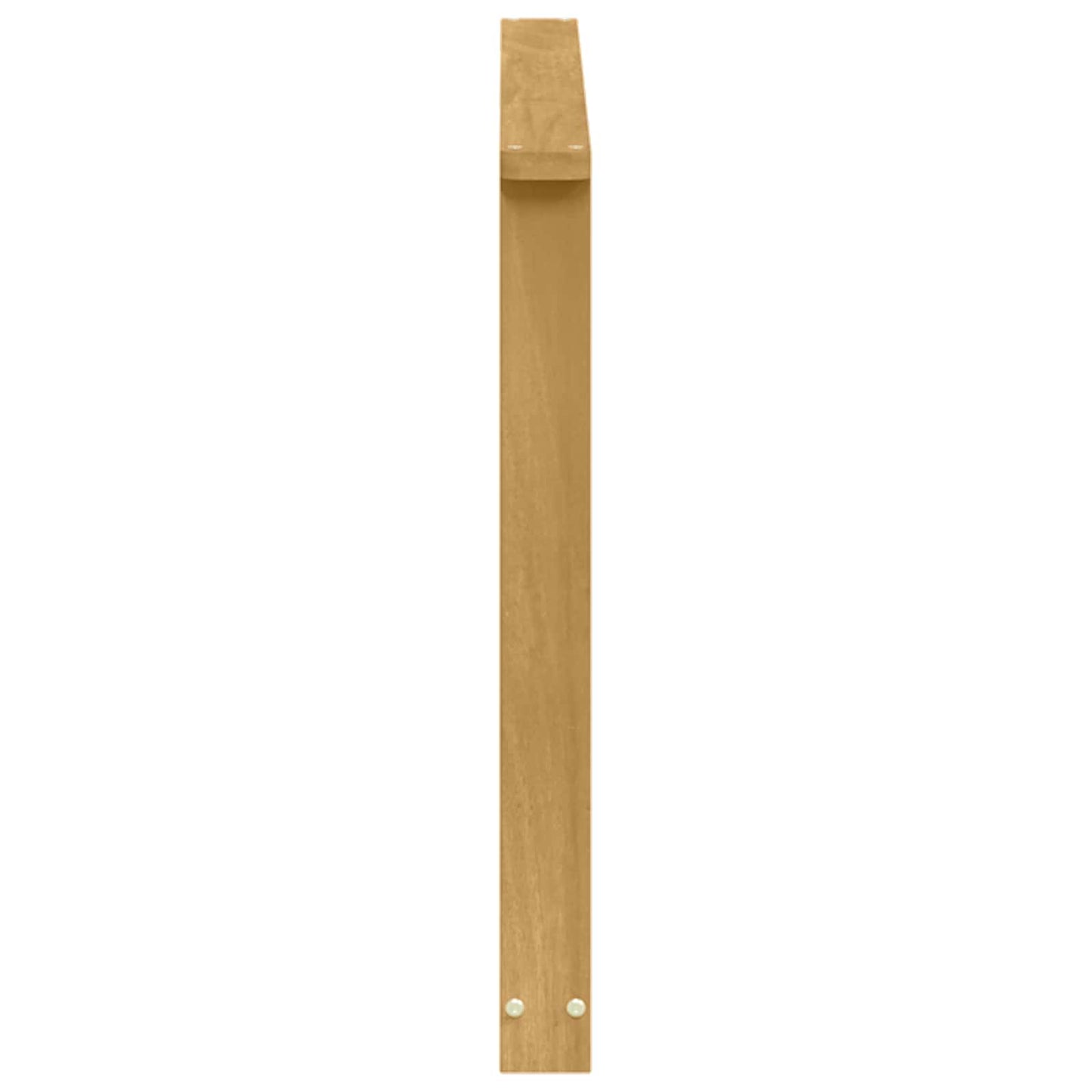 Kartámasz modul 2 db Fehér 80 x 6 x 61 cm Tömör Akácfa