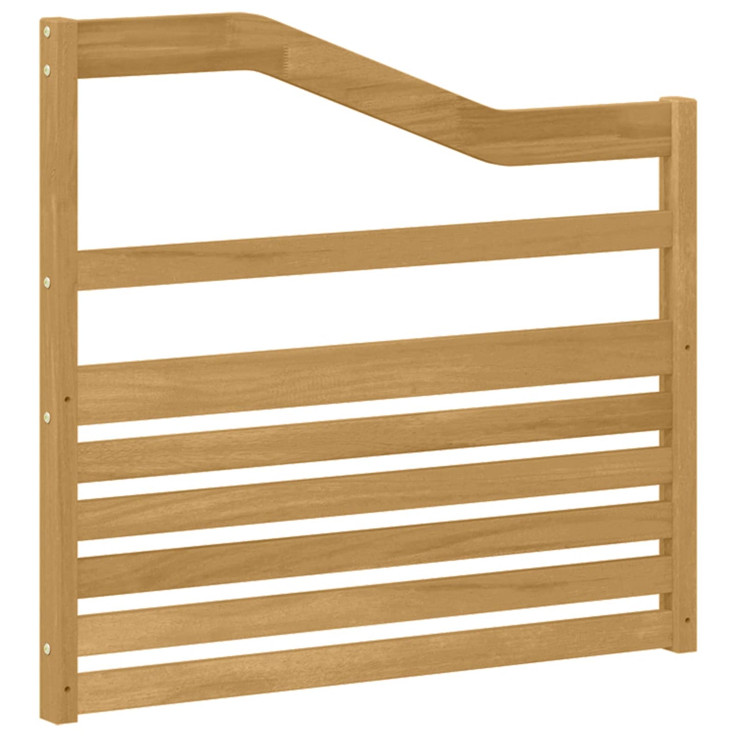 Könyöklő modul 2 db Fehér 79 x 4 x 73 cm Tömör Akácfa