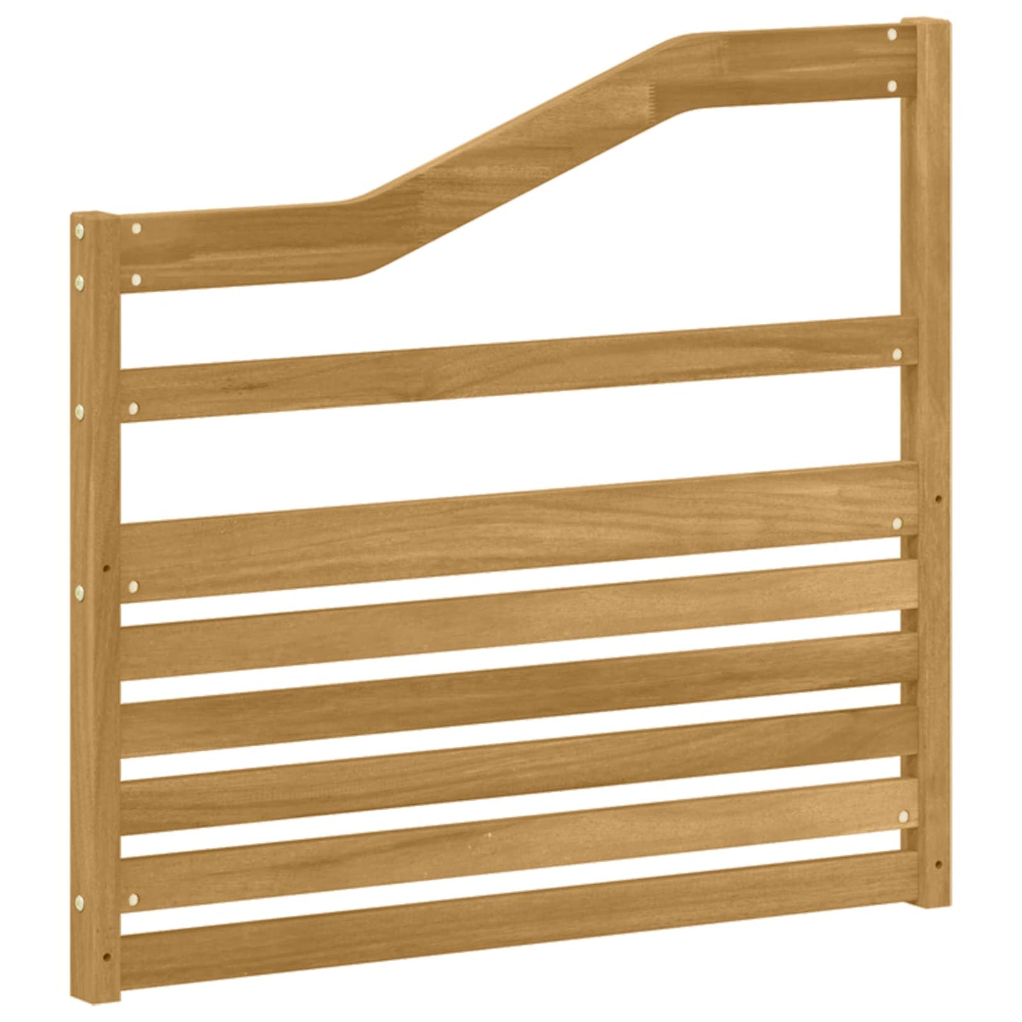 Könyöklő modul 2 db Fehér 79 x 4 x 73 cm Tömör Akácfa