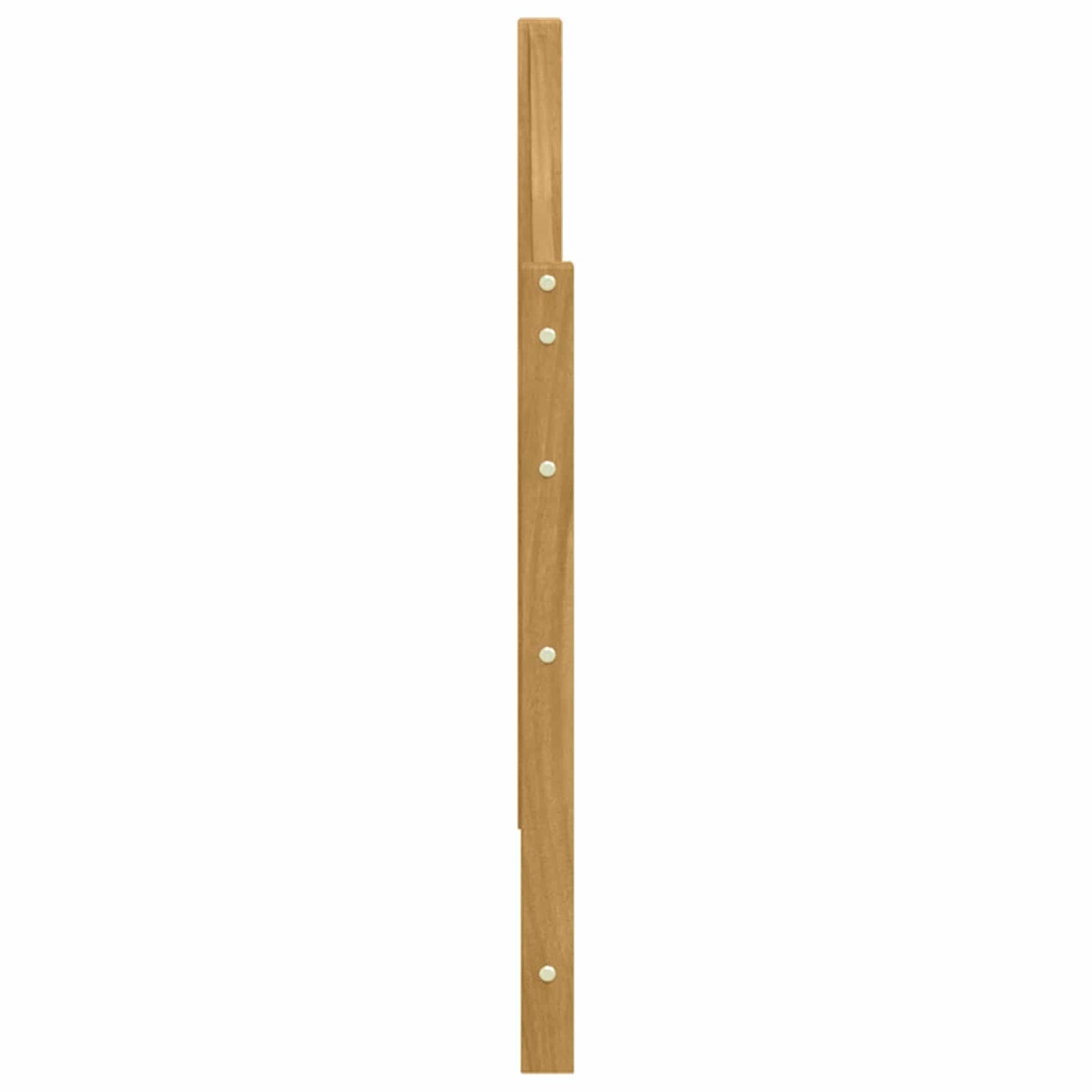 Könyöklő modul 2 db Fehér 79 x 4 x 73 cm Tömör Akácfa