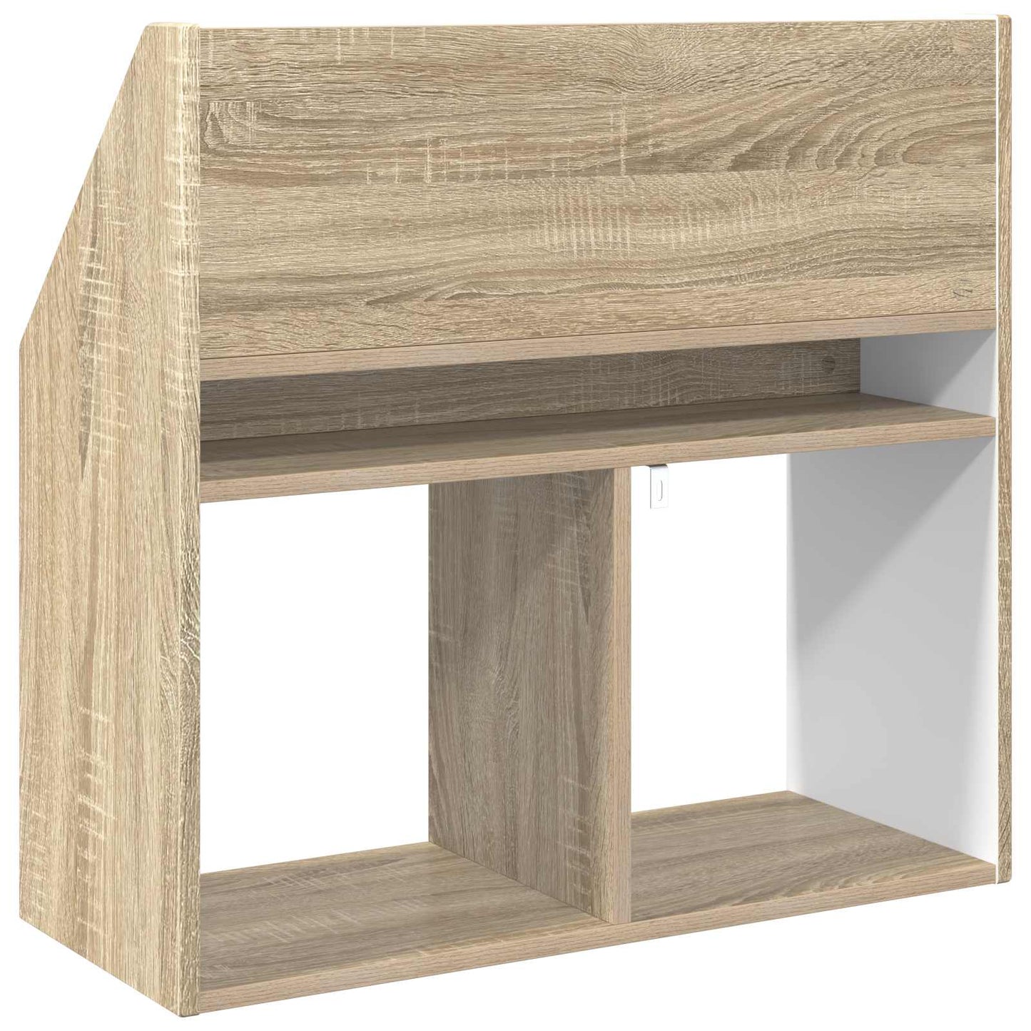 Gyerek Könyvespolc Sonoma tölgy 72,5 x 29,5 x 69 cm Faanyag