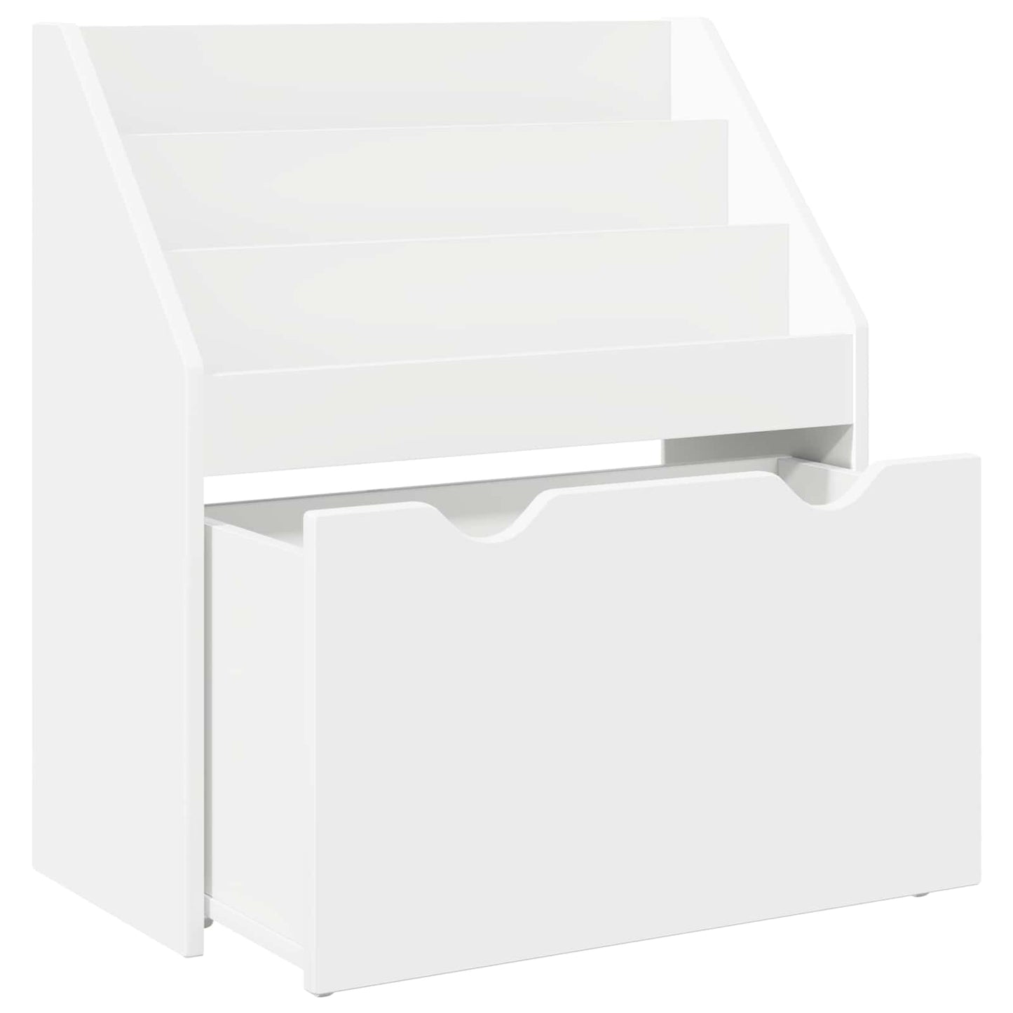 Gyerek Könyvespolc fiókkal Fehér 60 x 29,5 x 69 cm Szerelt Fa
