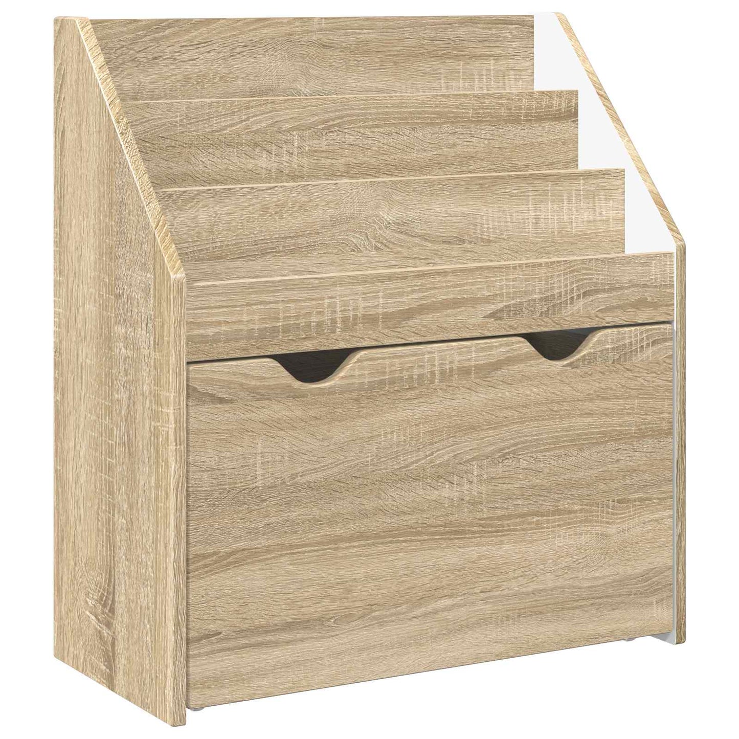 Gyerek Könyvespolc Sonoma tölgy 60 x 29,5 x 69 cm Szerelt Fa