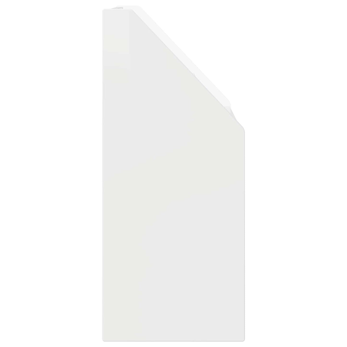 Gyerek Könyvespolc fiókkal Magas Fényű Fehér 60 x 29,5 x 69 cm