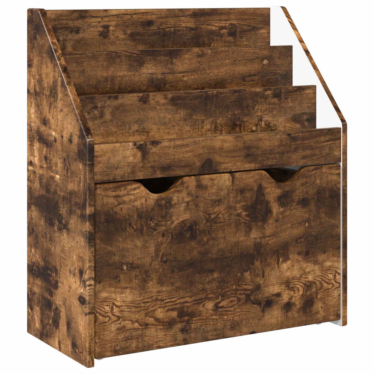 Gyerek Könyvespolc Füstölt tölgy 60 x 29,5 x 69 cm Szerelt Fa