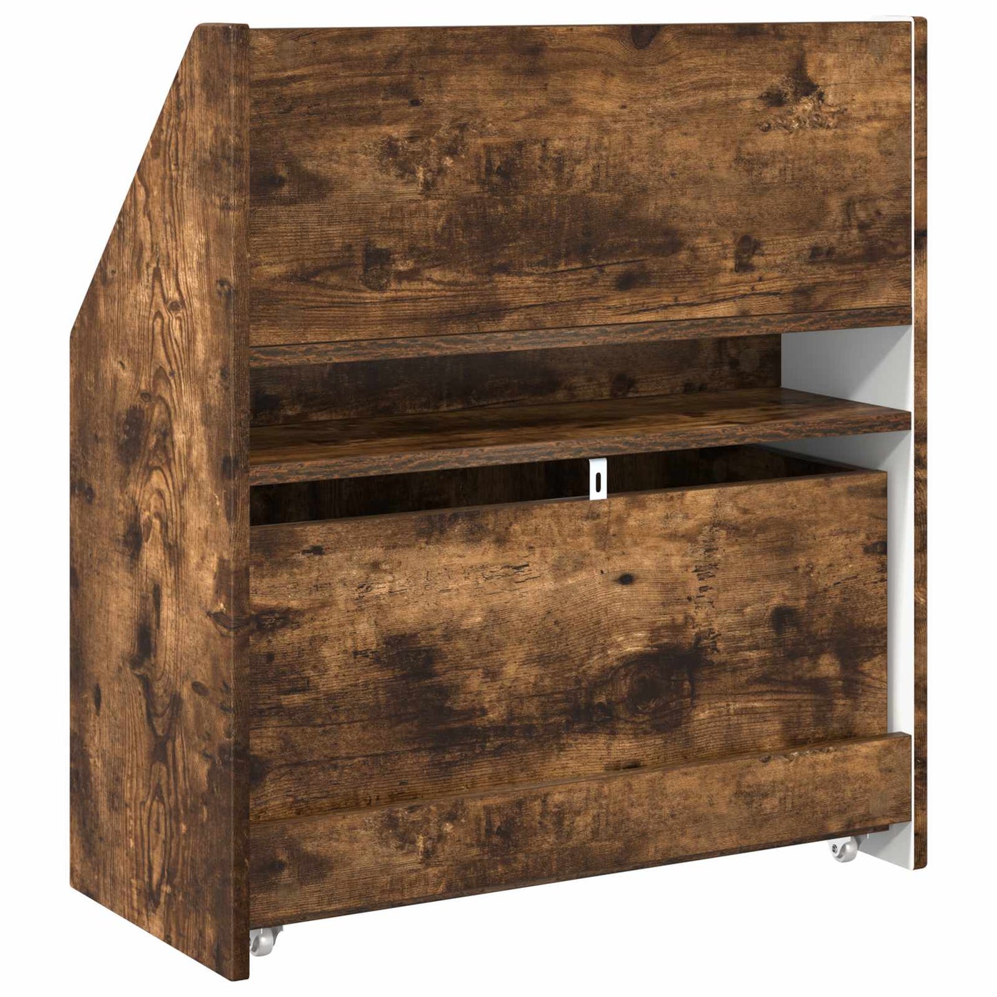 Gyerek Könyvespolc Füstölt tölgy 60 x 29,5 x 69 cm Szerelt Fa