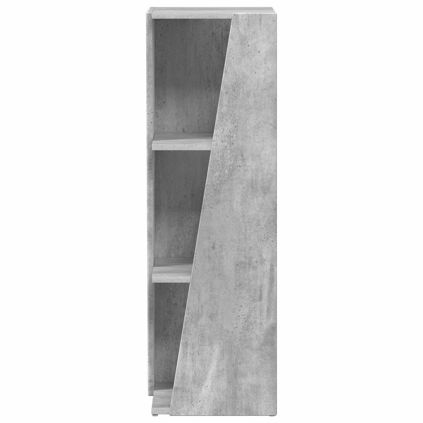 Oldalsó polc 33 x 32 x 100,5 cm Szerelt Fa Beton Szürke