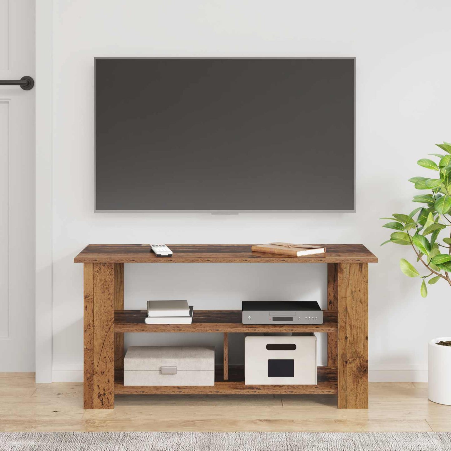 TV állvány Öreg fa 100 x 40 x 50 cm