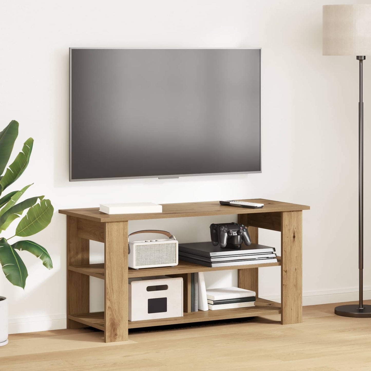 TV állvány 100 x 40 x 50 cm Artisan tölgy
