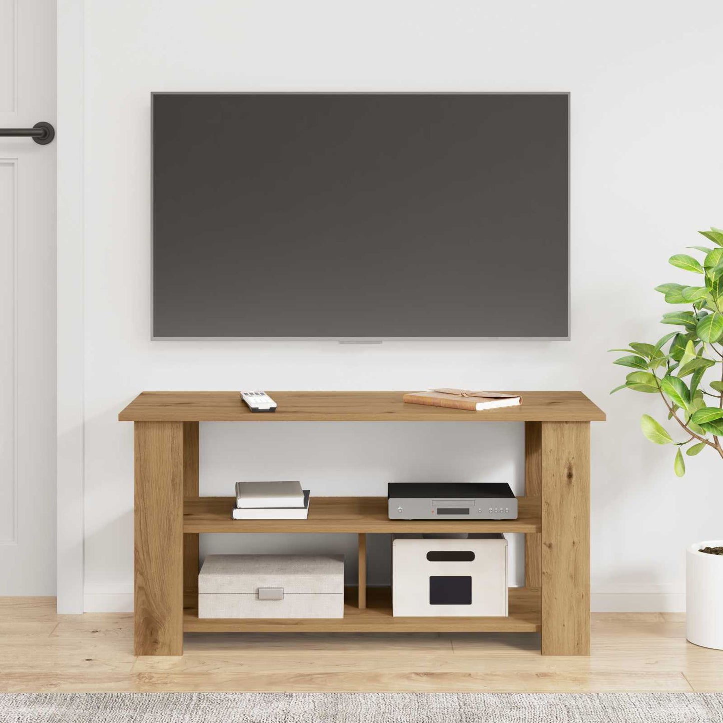 TV állvány 100 x 40 x 50 cm Artisan tölgy