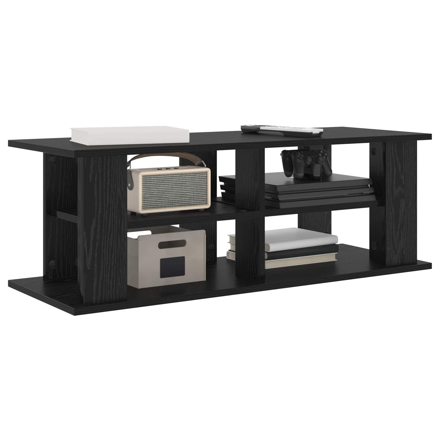 TV állvány Fekete tölgy 96 x 35 x 33,5 cm