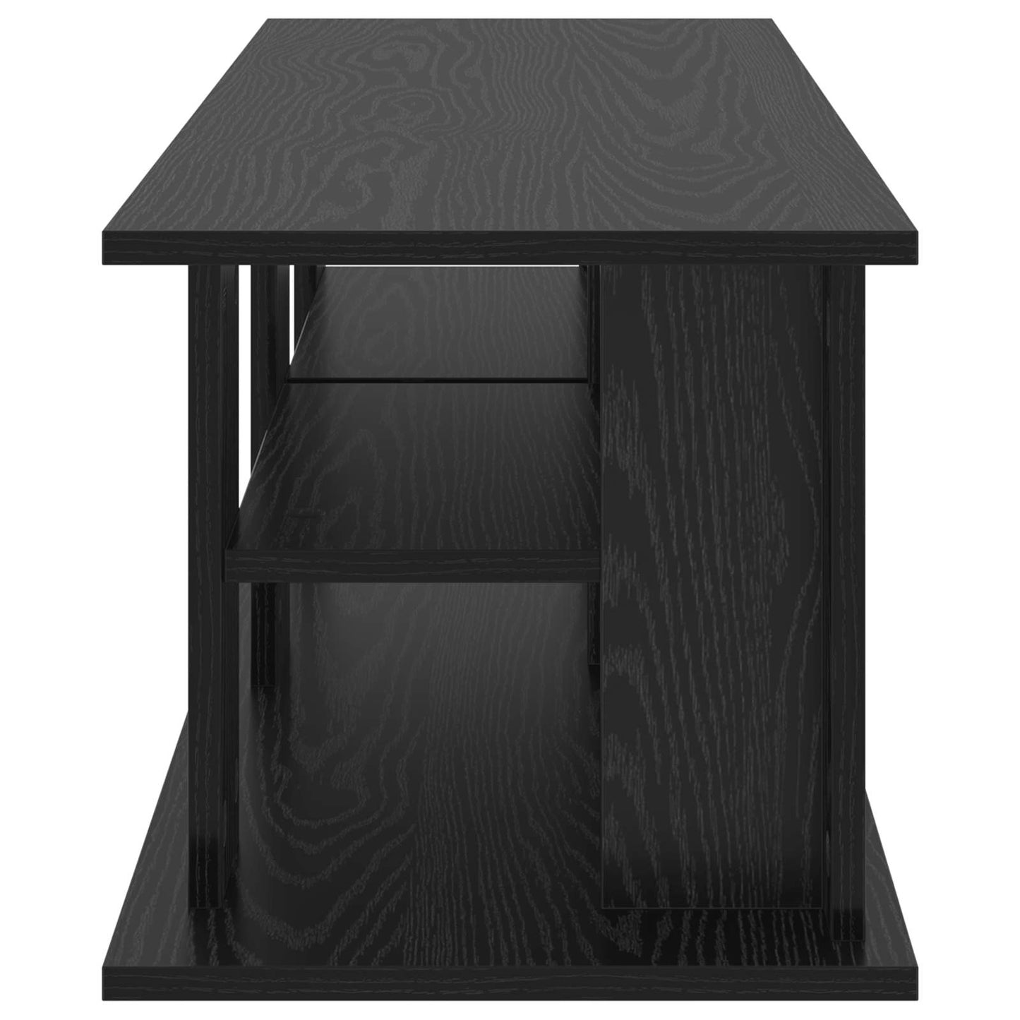 TV állvány Fekete tölgy 96 x 35 x 33,5 cm