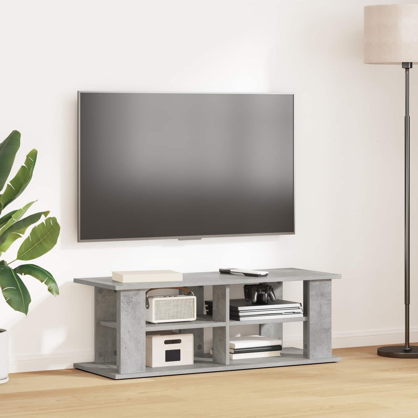 TV állvány Beton Szürke 96 x 35 x 33,5 cm