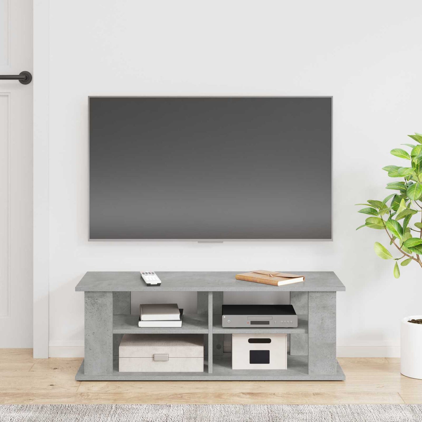 TV állvány Beton Szürke 96 x 35 x 33,5 cm