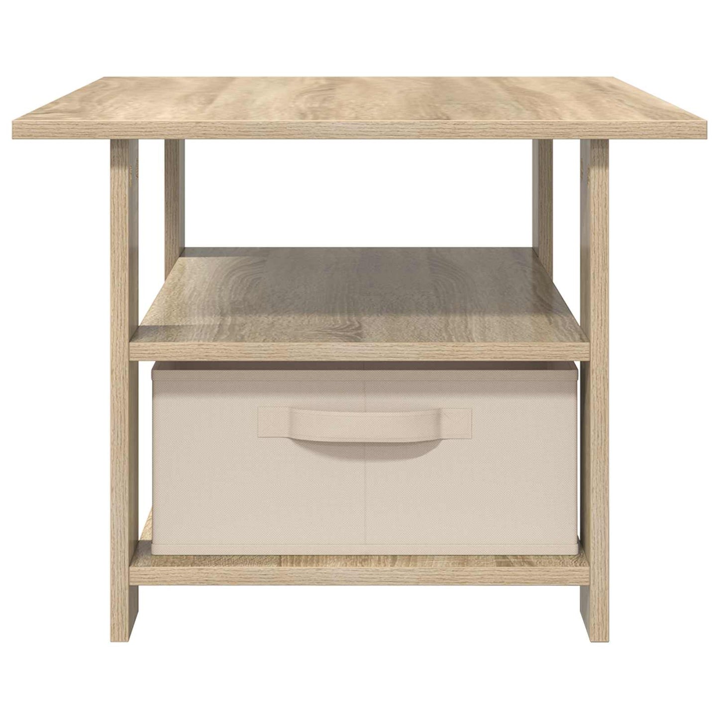 Dohányzóasztal Sonoma tölgy 77 x 55 x 42 cm Szerelt Fa