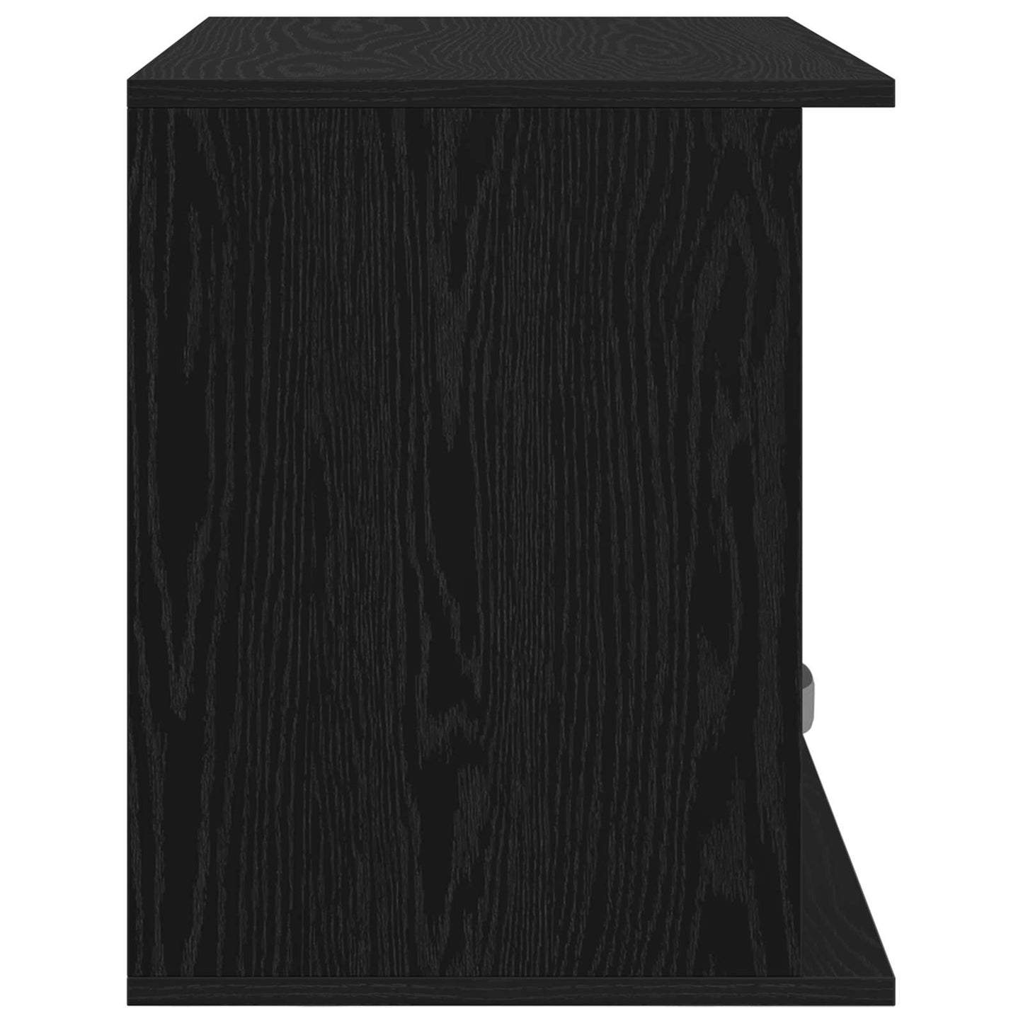 TV állvány fiókkal Fekete tölgy 79 x 40 x 48 cm