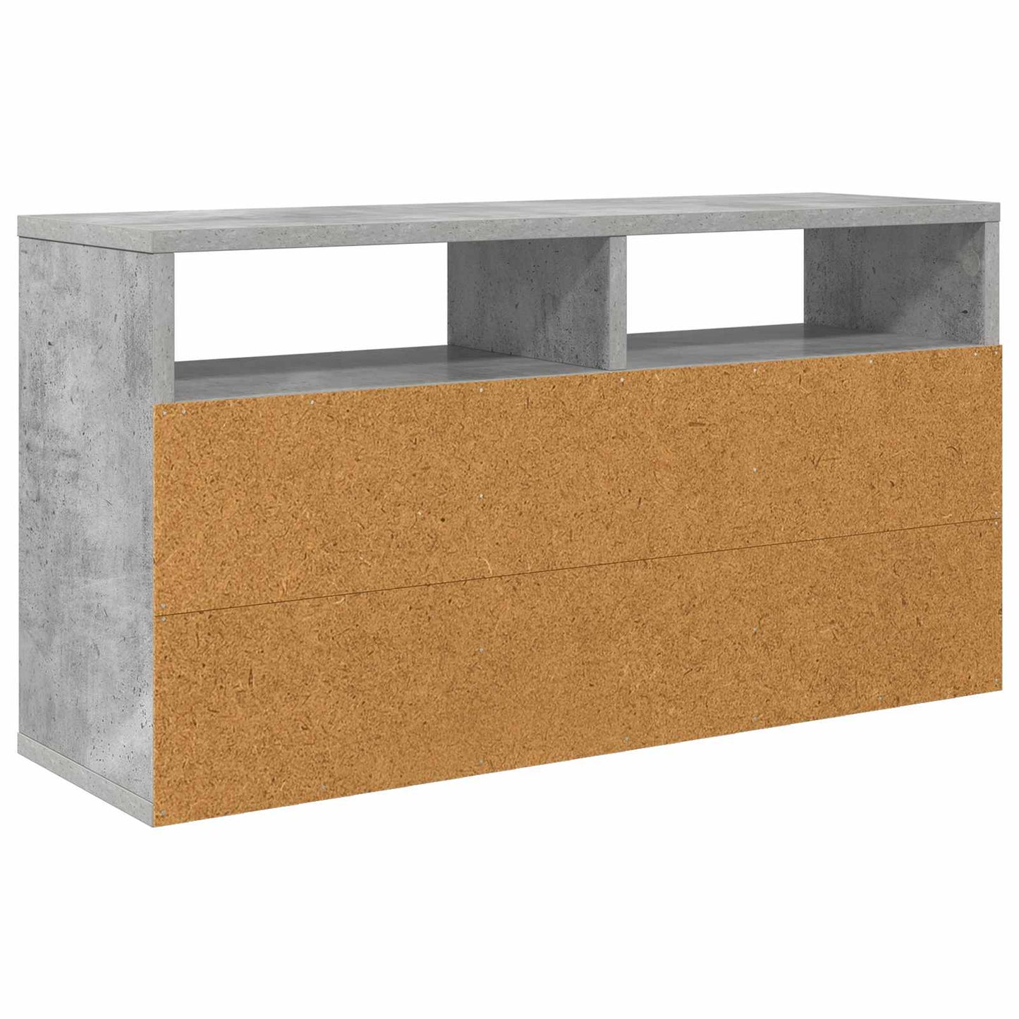 Alacsony szekrény fiókkal Beton Szürke 72 x 22,5 x 38 cm