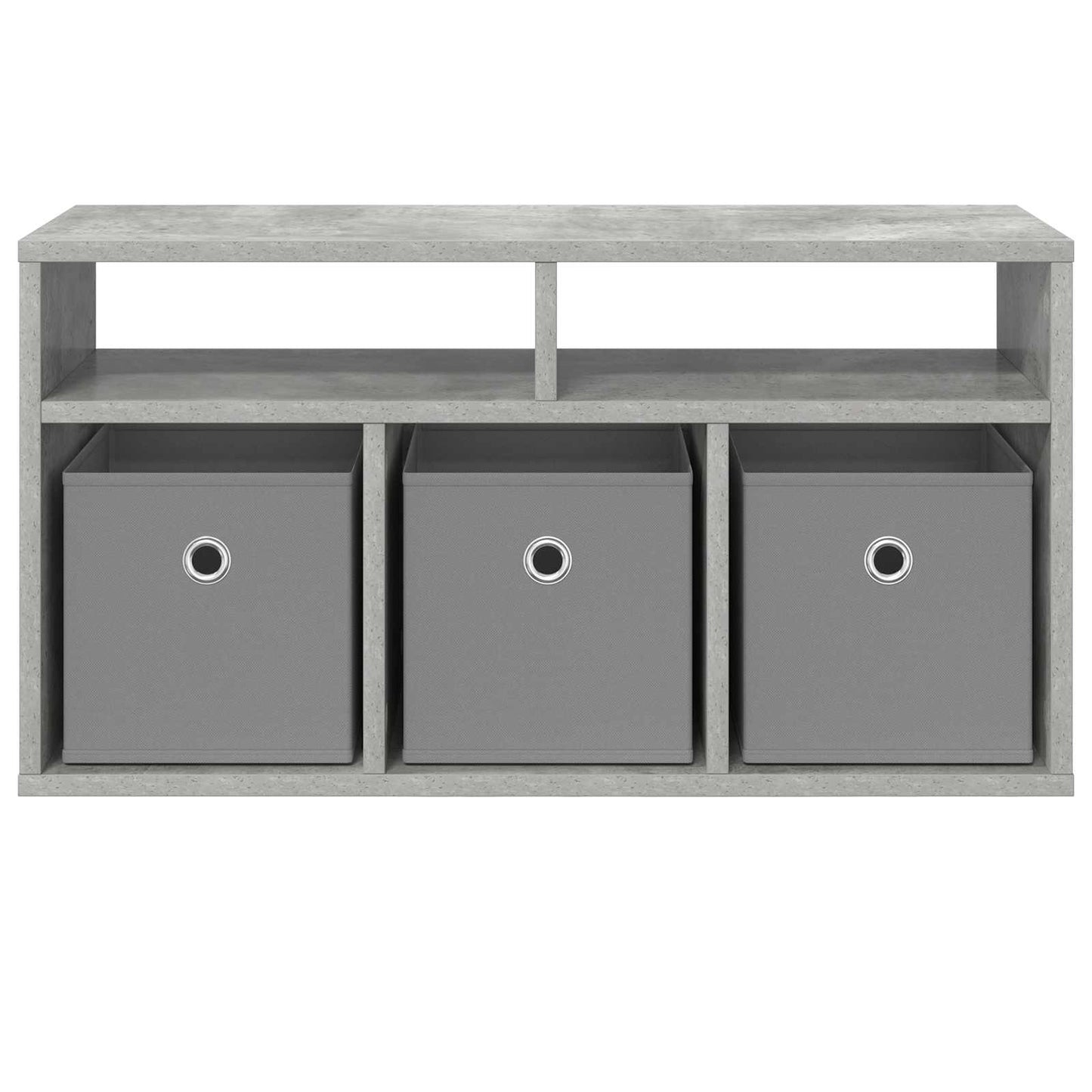 Alacsony szekrény fiókkal Beton Szürke 72 x 22,5 x 38 cm