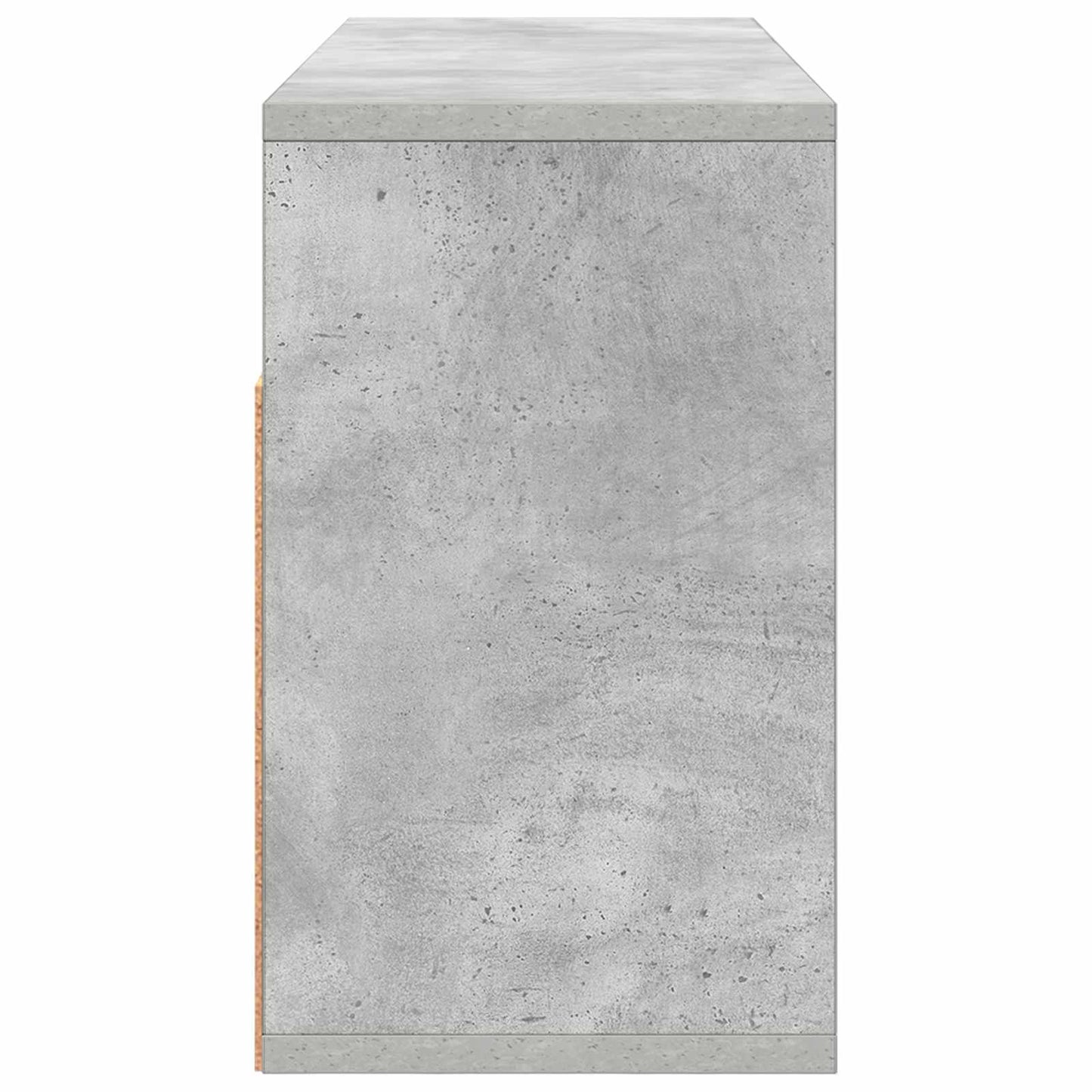 Alacsony szekrény fiókkal Beton Szürke 72 x 22,5 x 38 cm