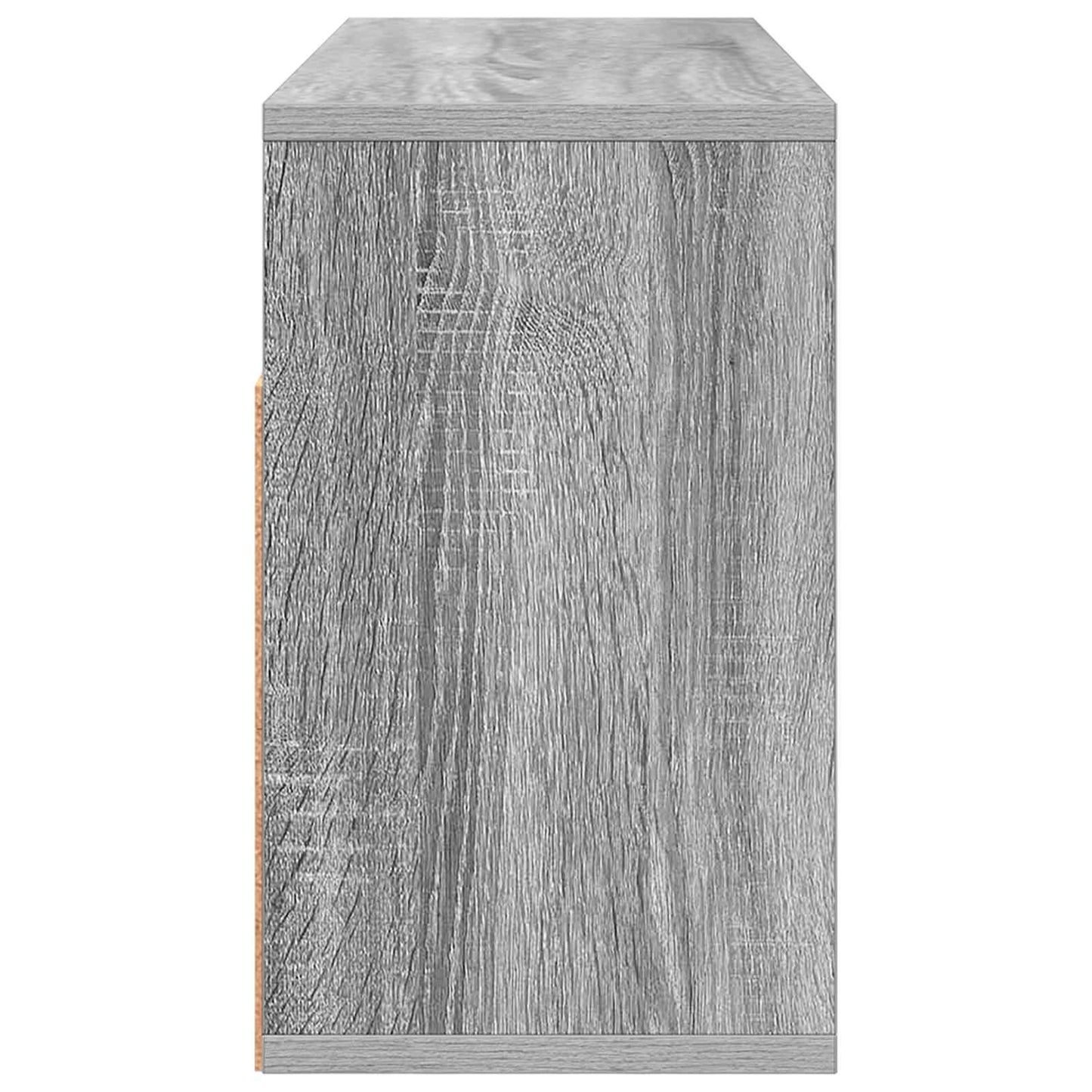 Alacsony szekrény fiókkal Szürke Sonoma 72 x 22,5 x 38 cm