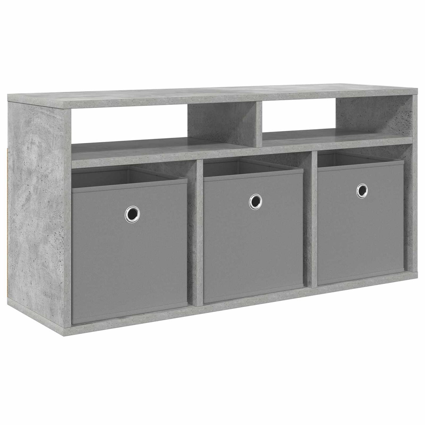 Alacsony szekrény fiókkal Beton Szürke 87 x 27,5 x 43 cm