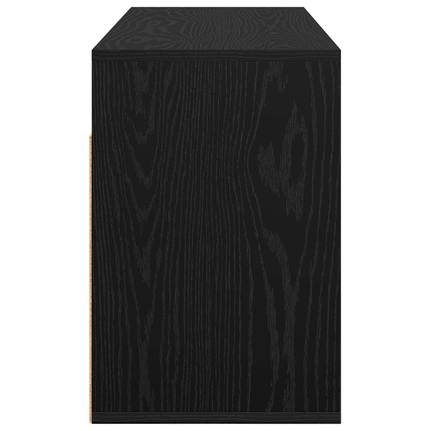Alacsony szekrény fiókkal Fekete tölgy 102 x 32 x 48,5 cm