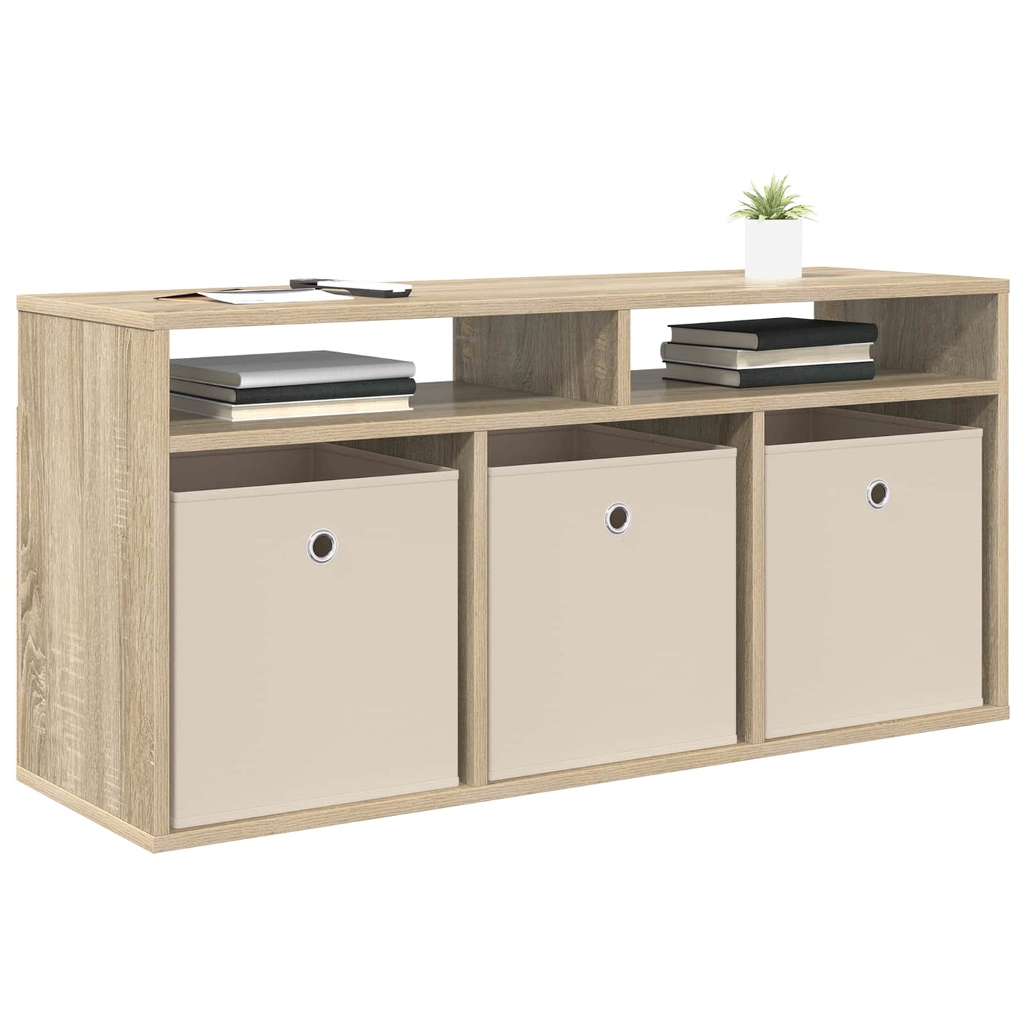 Alacsony szekrény fiókkal Sonoma tölgy 102 x 32 x 48,5 cm